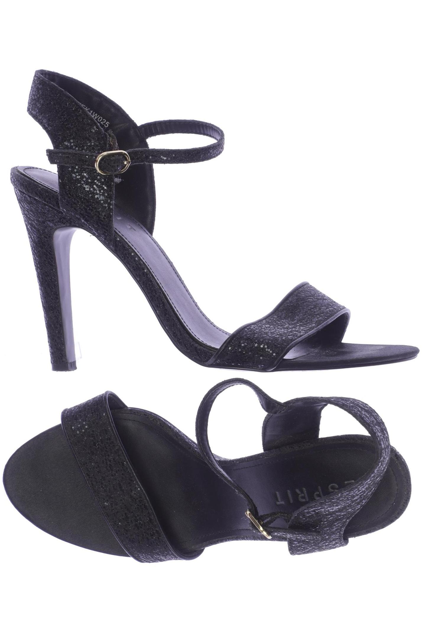 

Esprit Damen Sandale, schwarz, Gr. 39