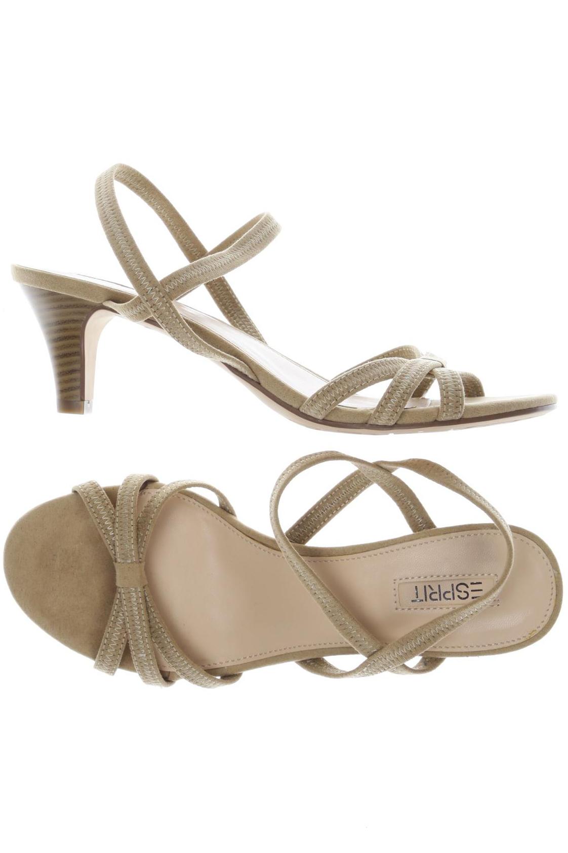 

Esprit Damen Sandale, beige, Gr. 38