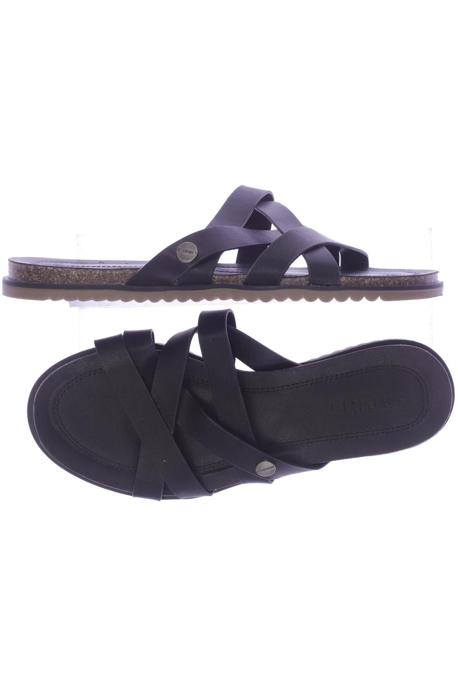 

Esprit Damen Sandale, schwarz, Gr. 37
