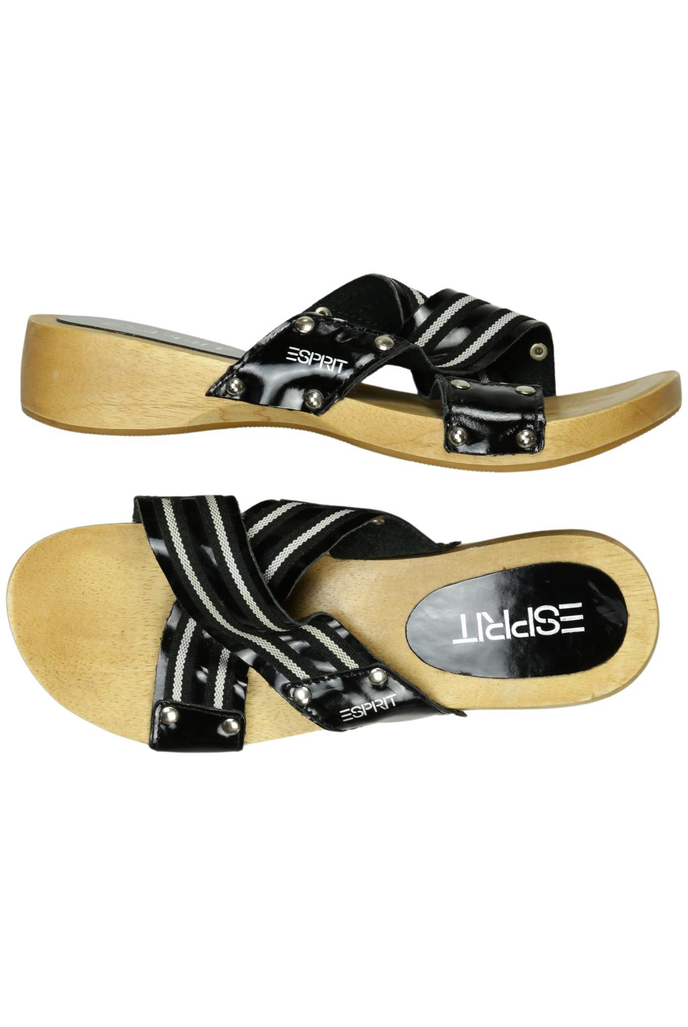 

Esprit Damen Sandale, schwarz, Gr. 39