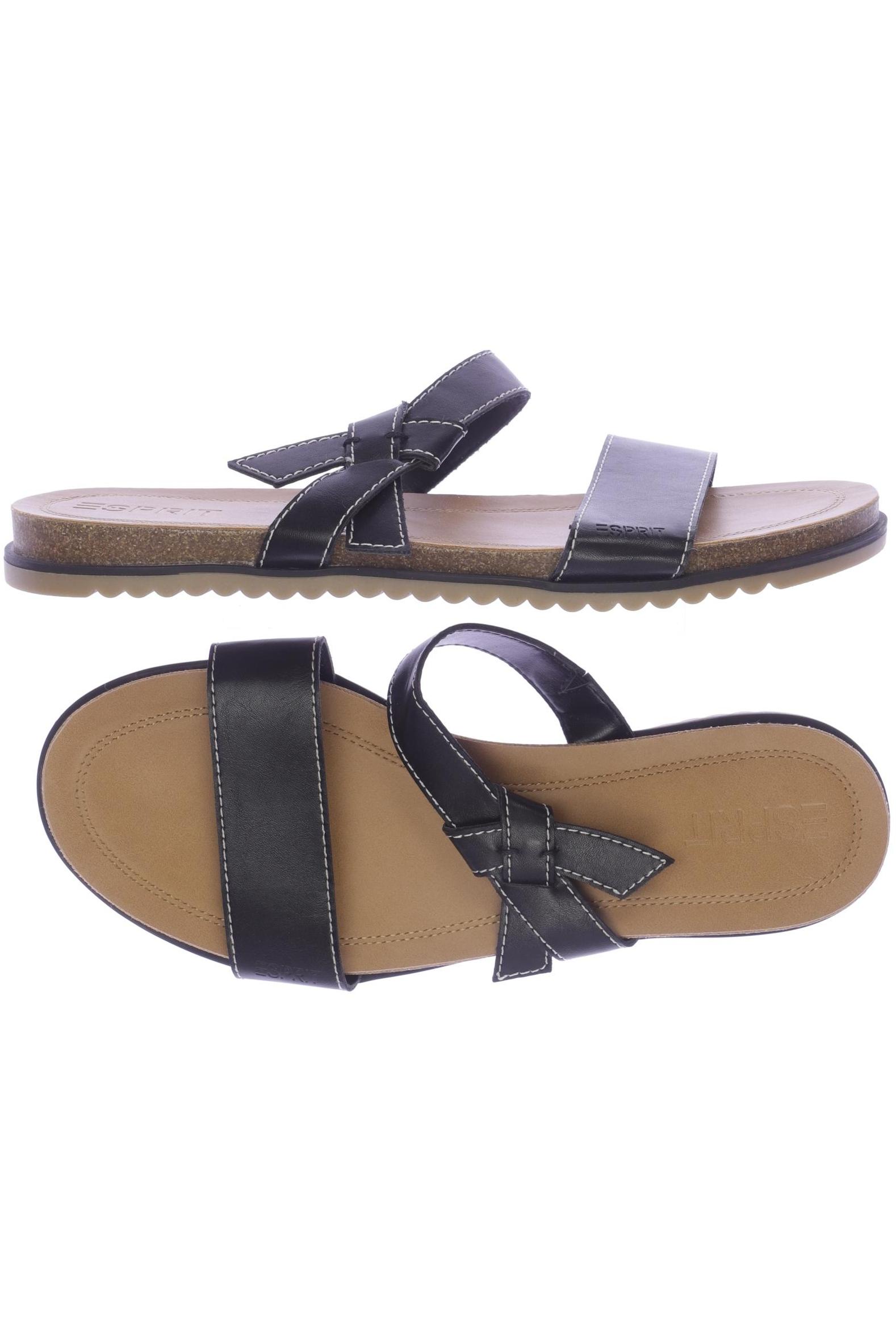 

Esprit Damen Sandale, schwarz, Gr. 40