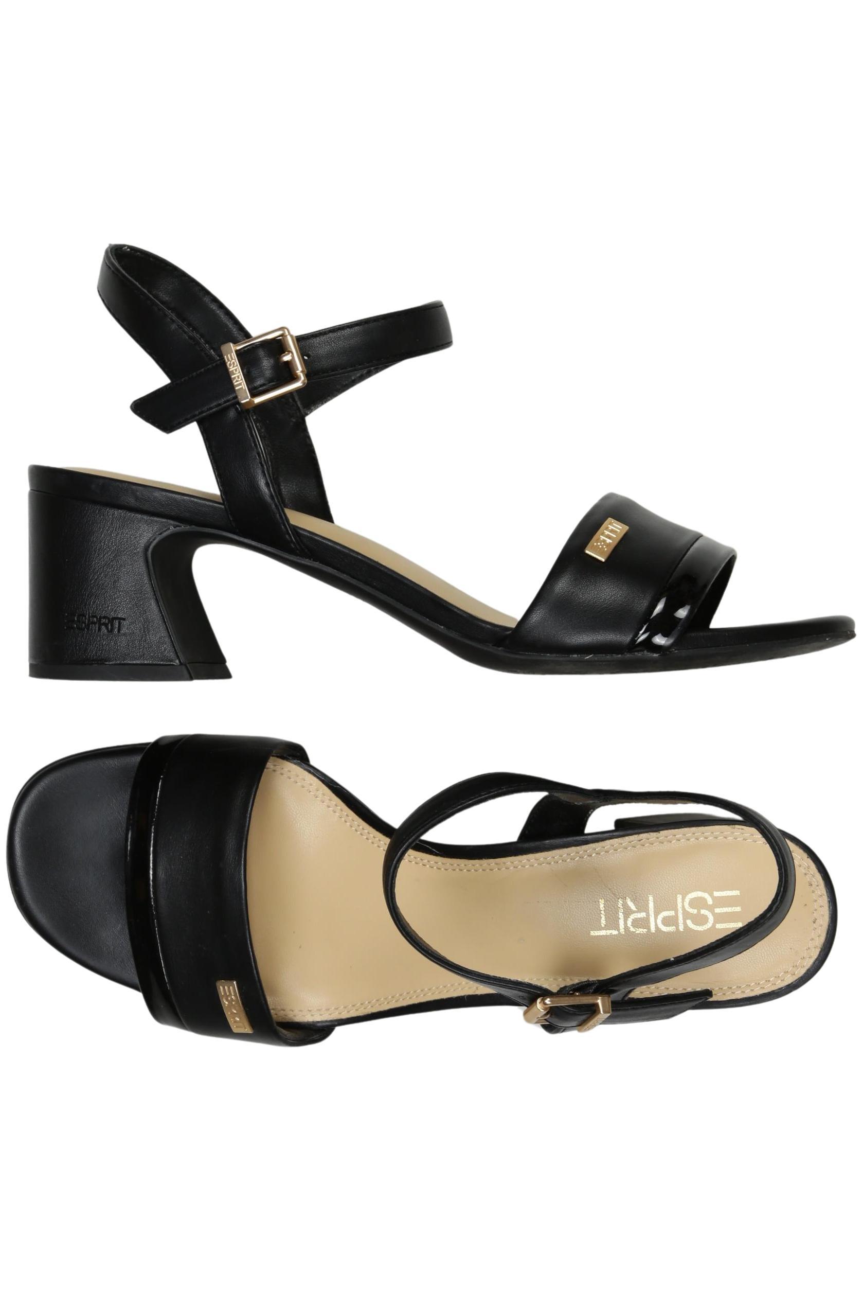 

Esprit Damen Sandale, schwarz, Gr. 40