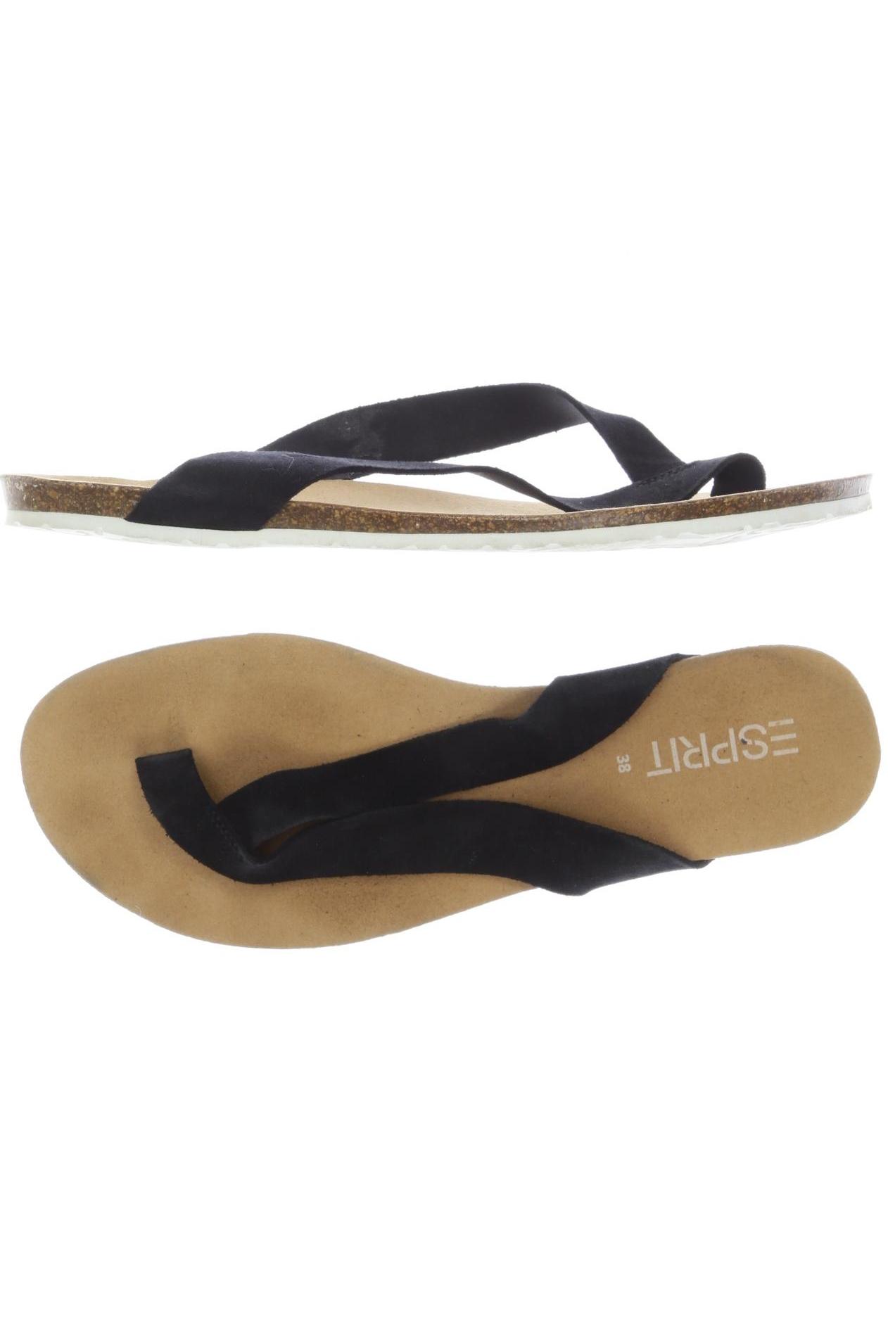 

Esprit Damen Sandale, schwarz, Gr. 38