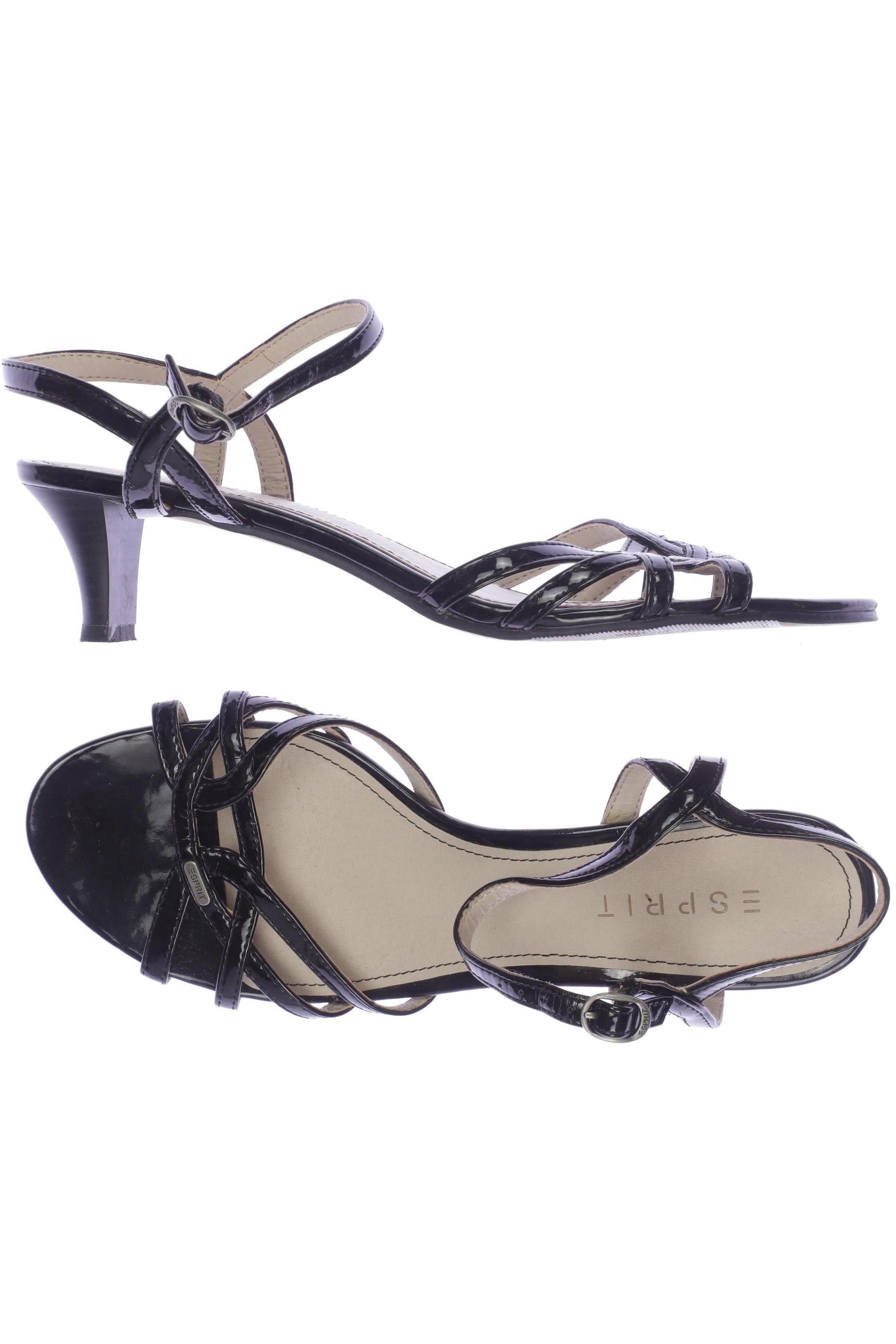 

Esprit Damen Sandale, schwarz, Gr. 40
