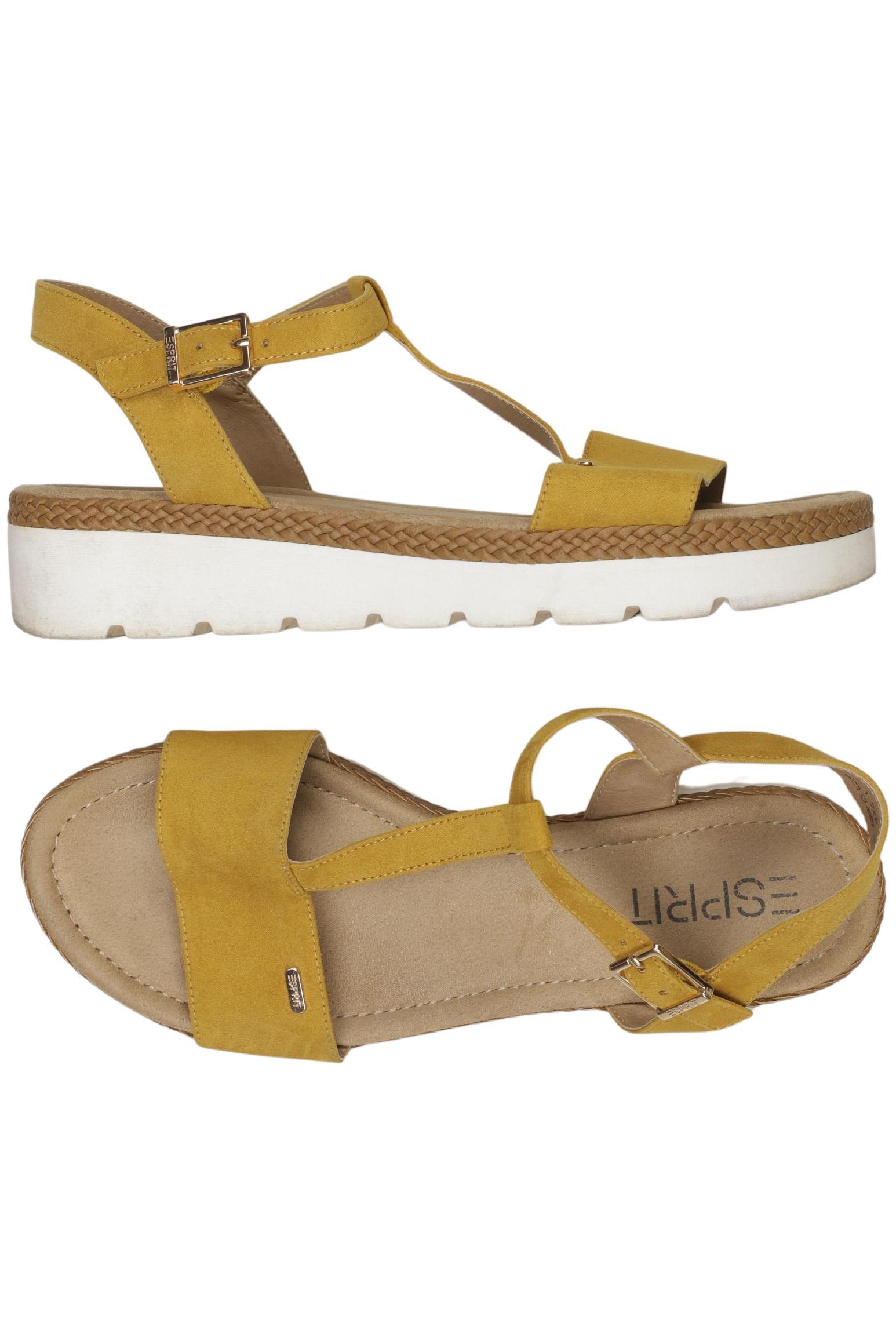 

Esprit Damen Sandale, gelb, Gr. 41