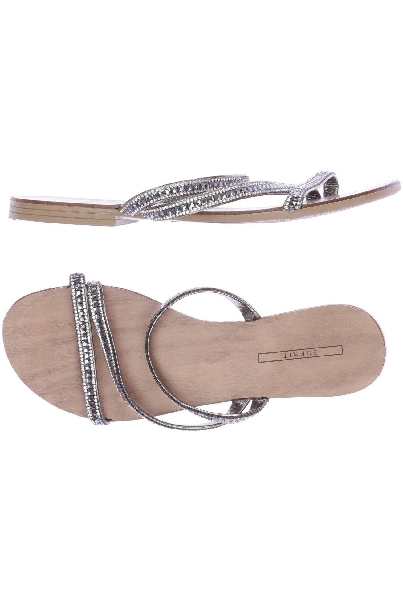 

Esprit Damen Sandale, silber, Gr. 38