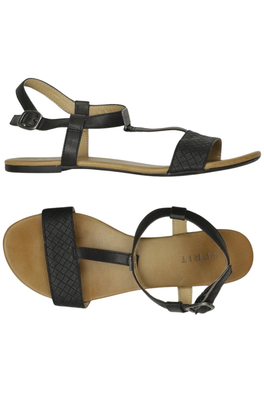 

Esprit Damen Sandale, schwarz, Gr. 40
