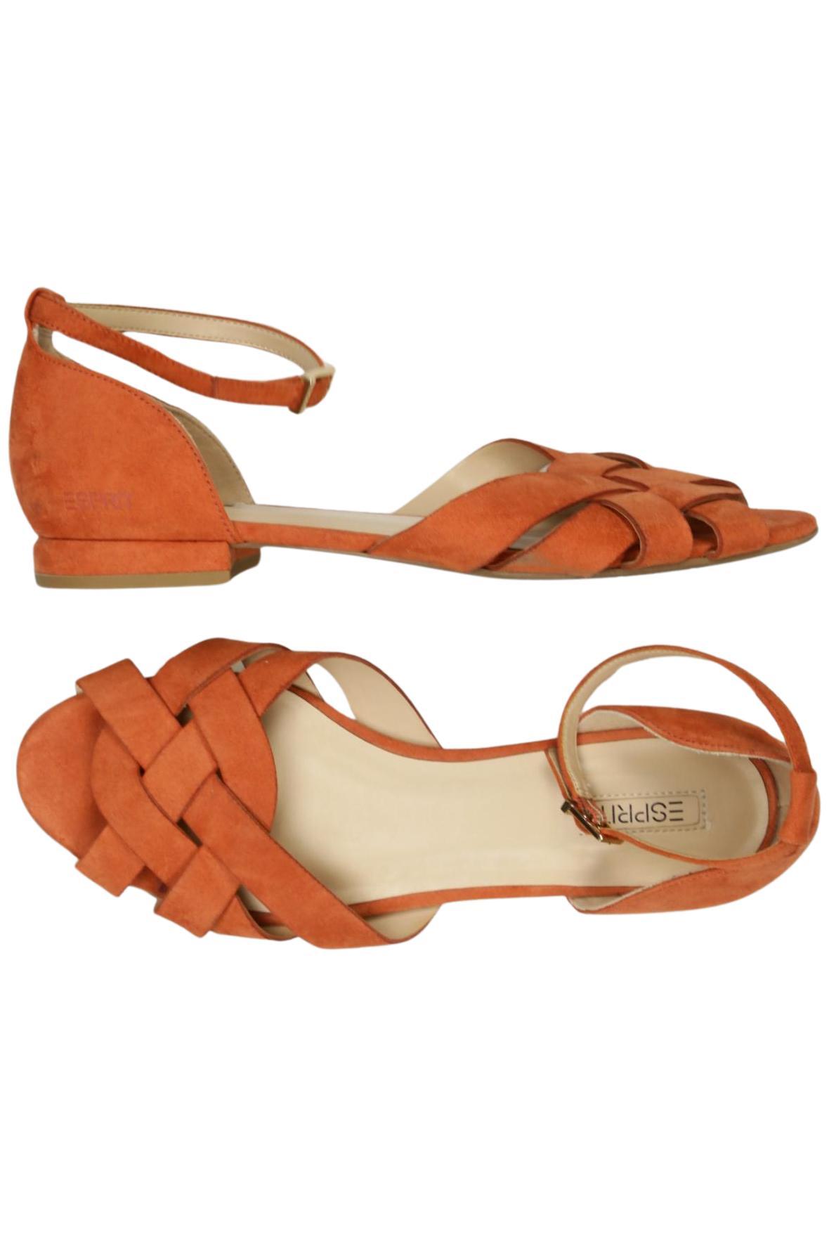 

Esprit Damen Sandale, orange, Gr. 41