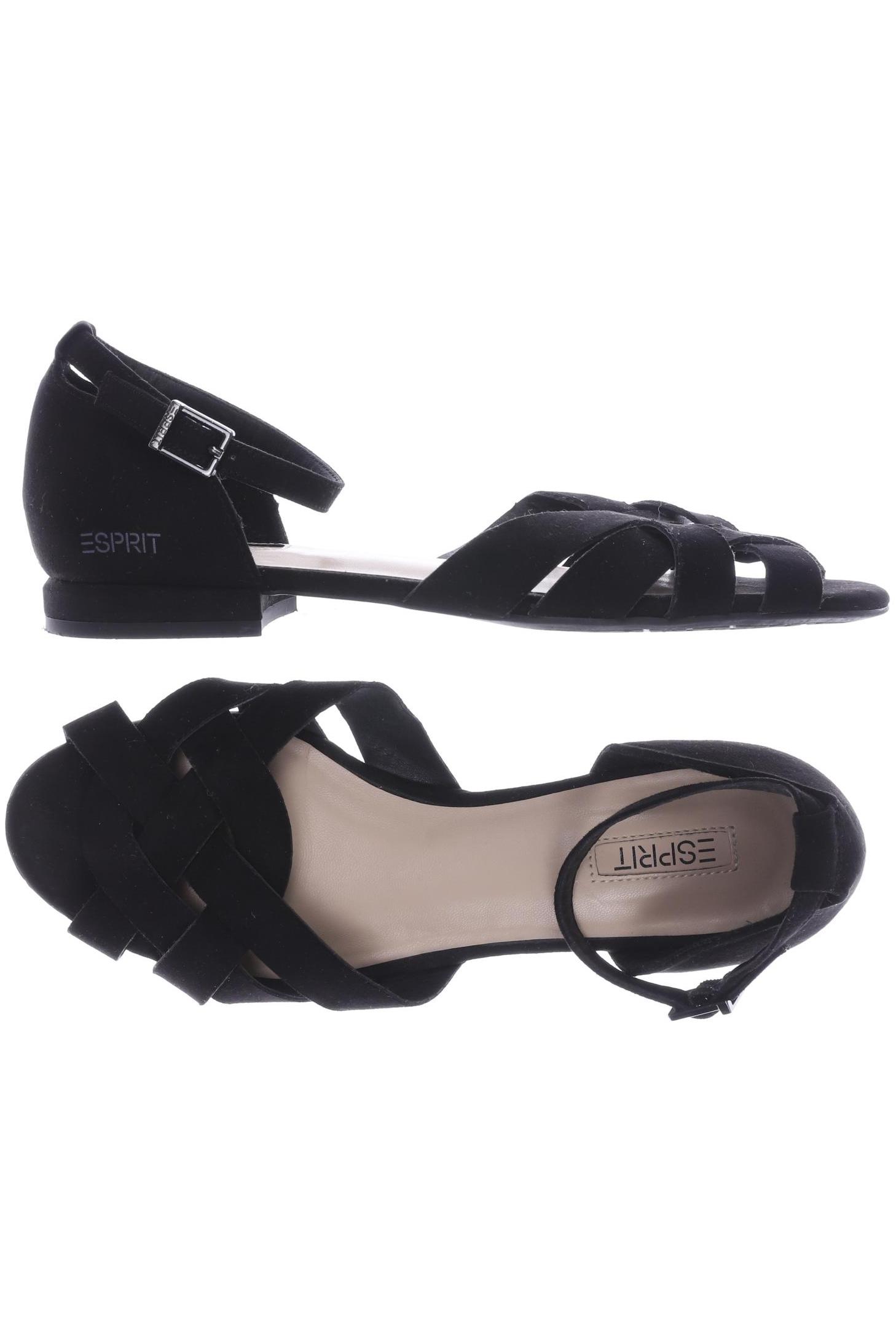 

Esprit Damen Sandale, schwarz