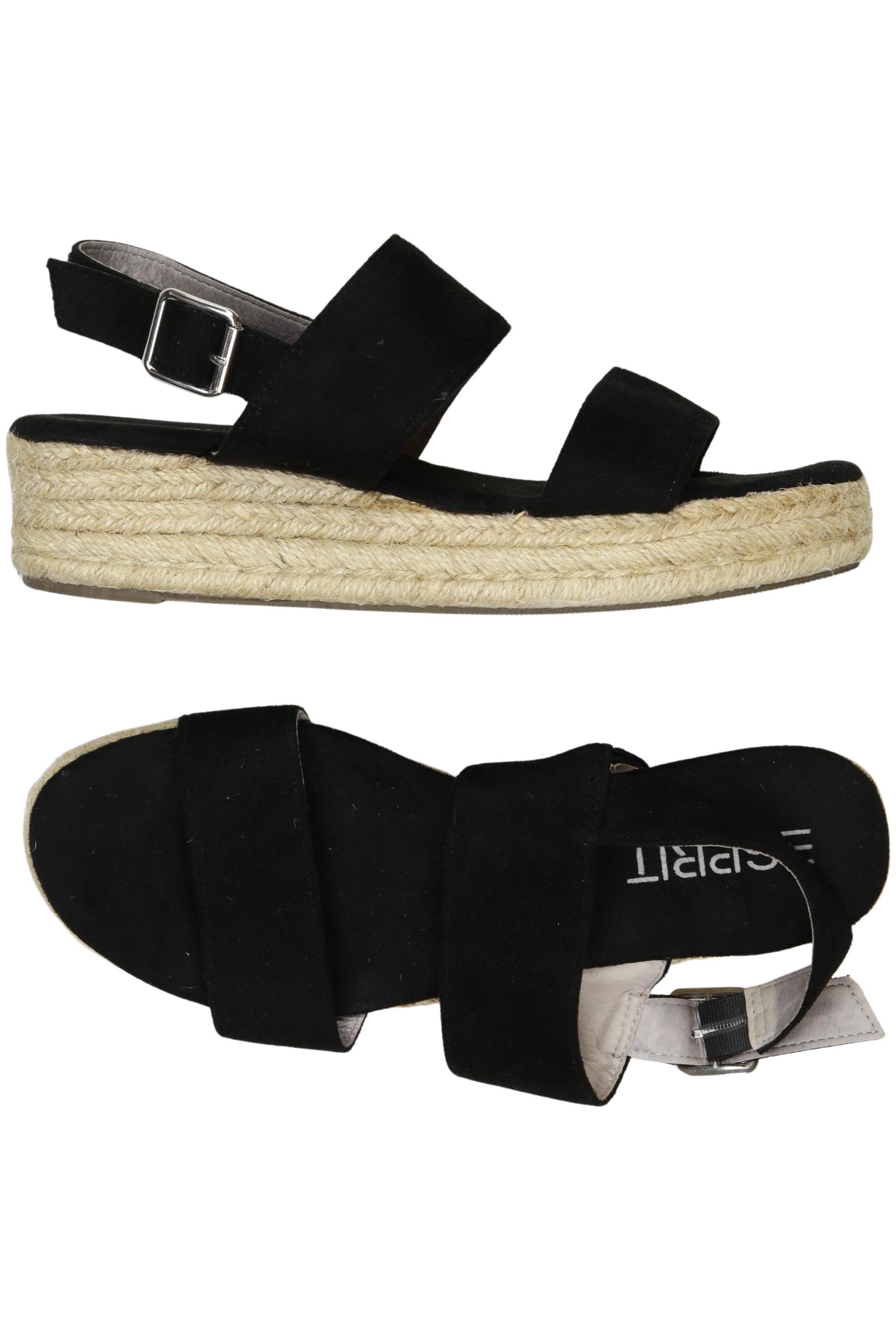 

Esprit Damen Sandale, schwarz, Gr. 39