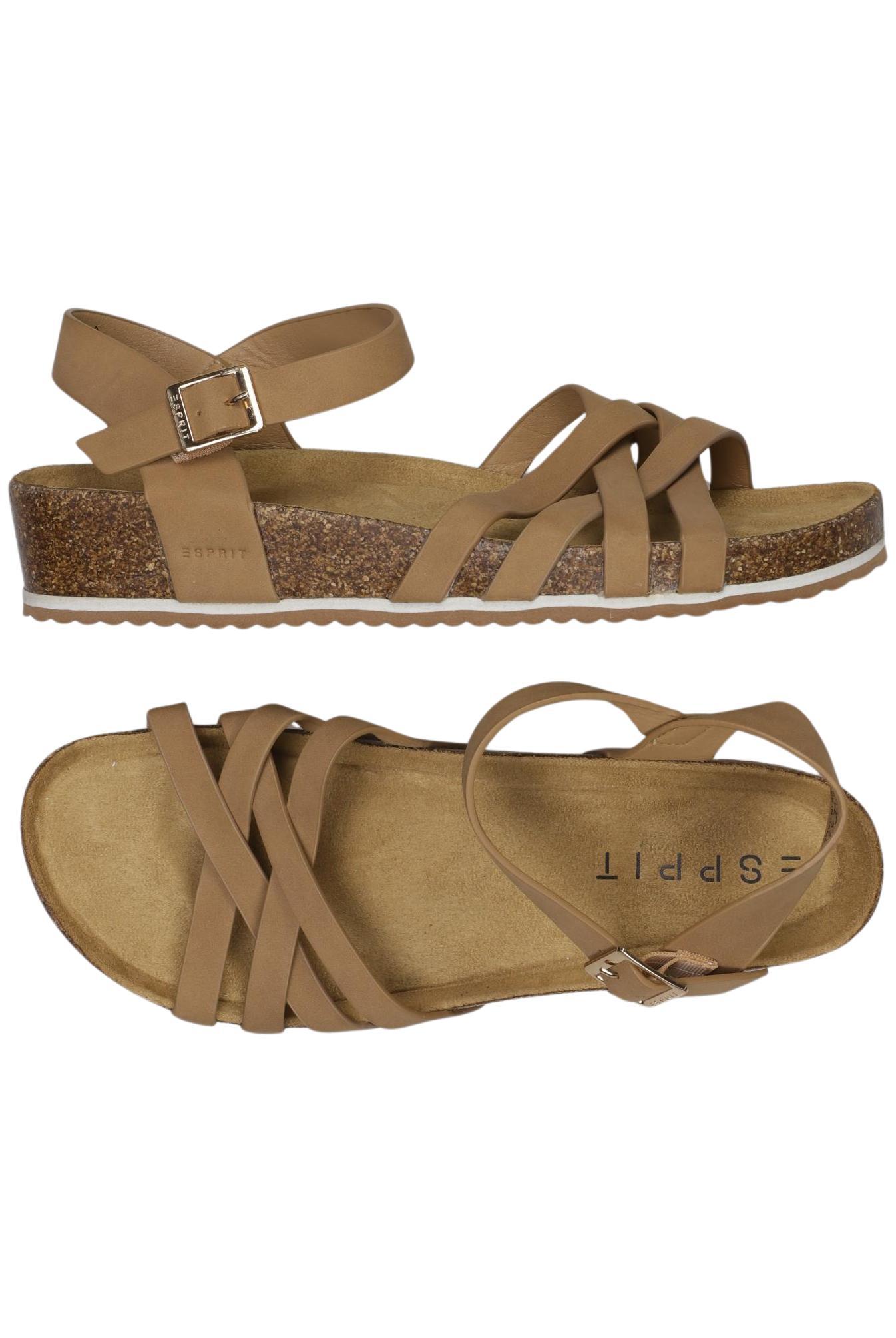 

Esprit Damen Sandale, braun, Gr. 42