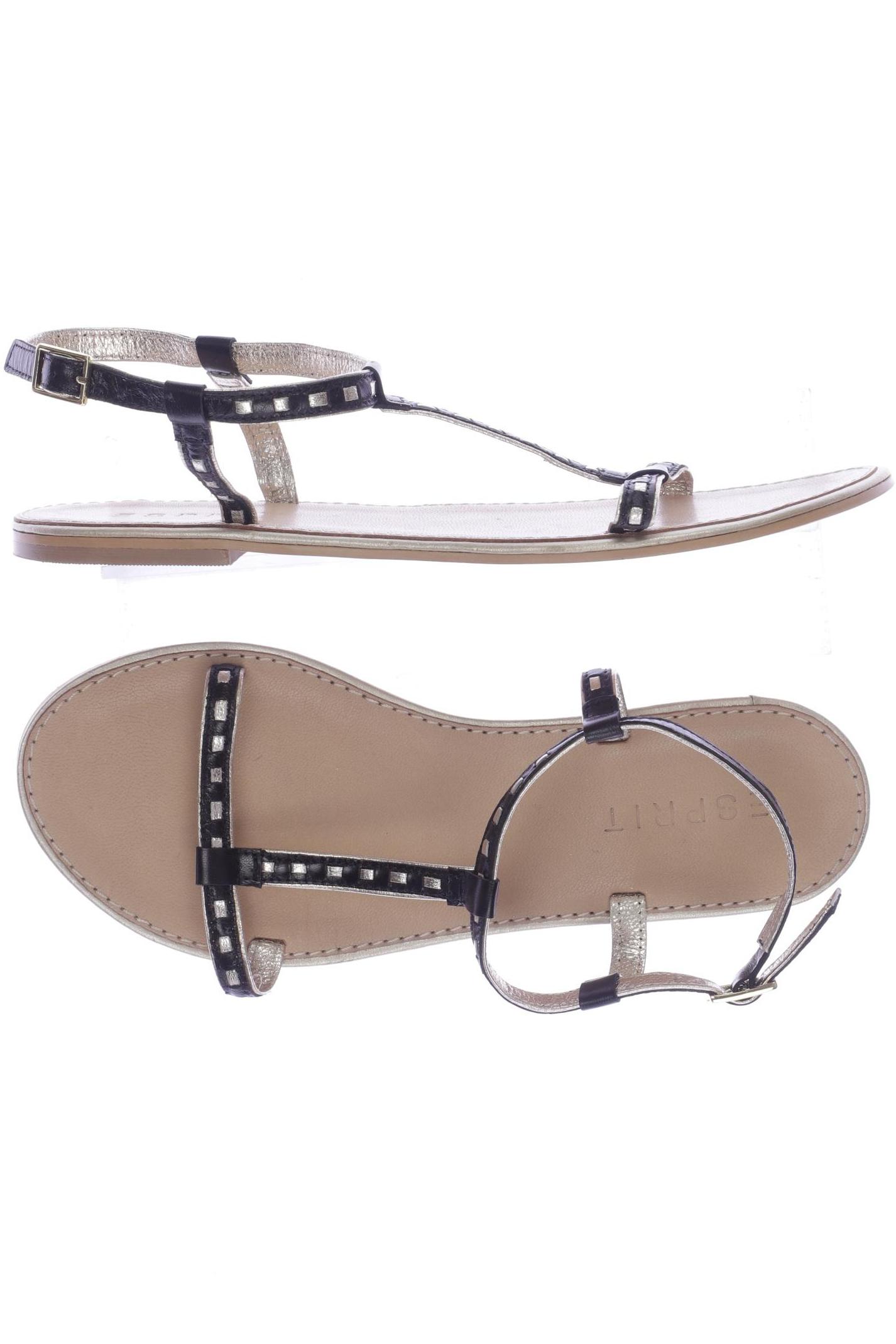 

Esprit Damen Sandale, schwarz, Gr. 37