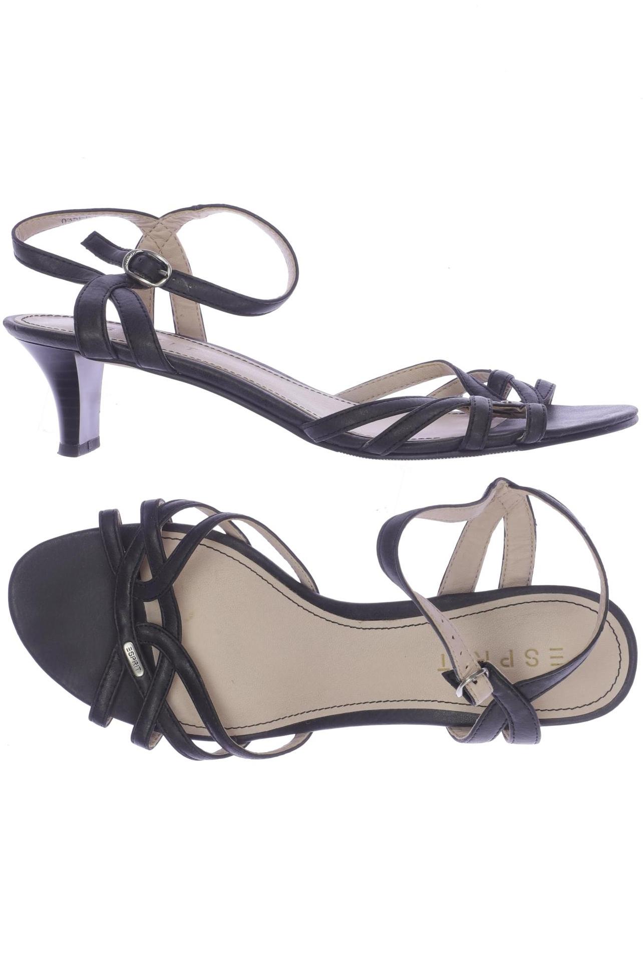 

Esprit Damen Sandale, schwarz, Gr. 39
