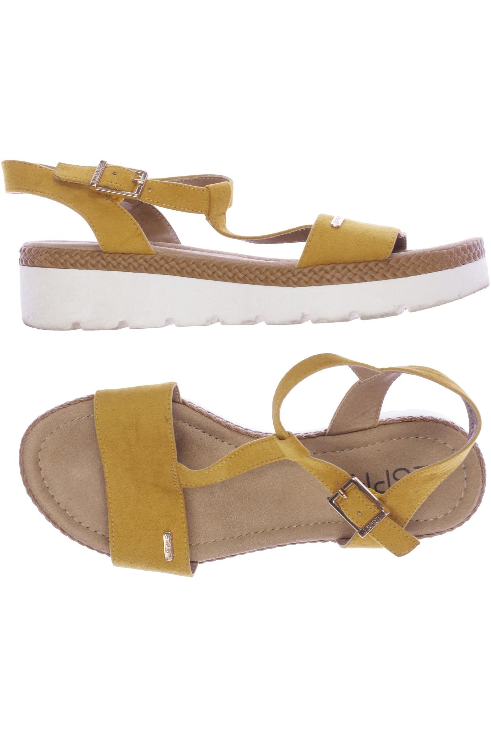 

Esprit Damen Sandale, gelb, Gr. 37