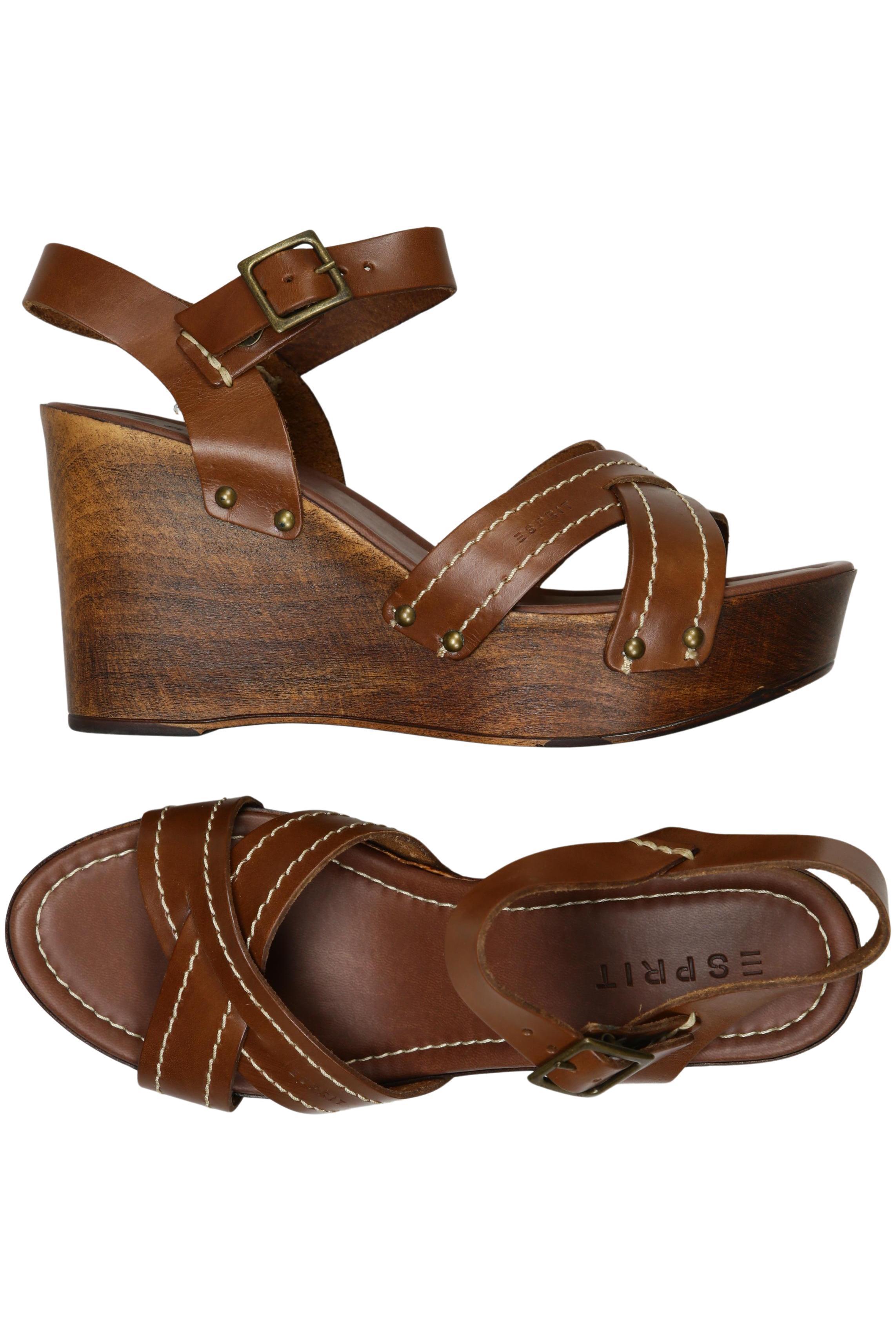 

Esprit Damen Sandale, braun, Gr. 41