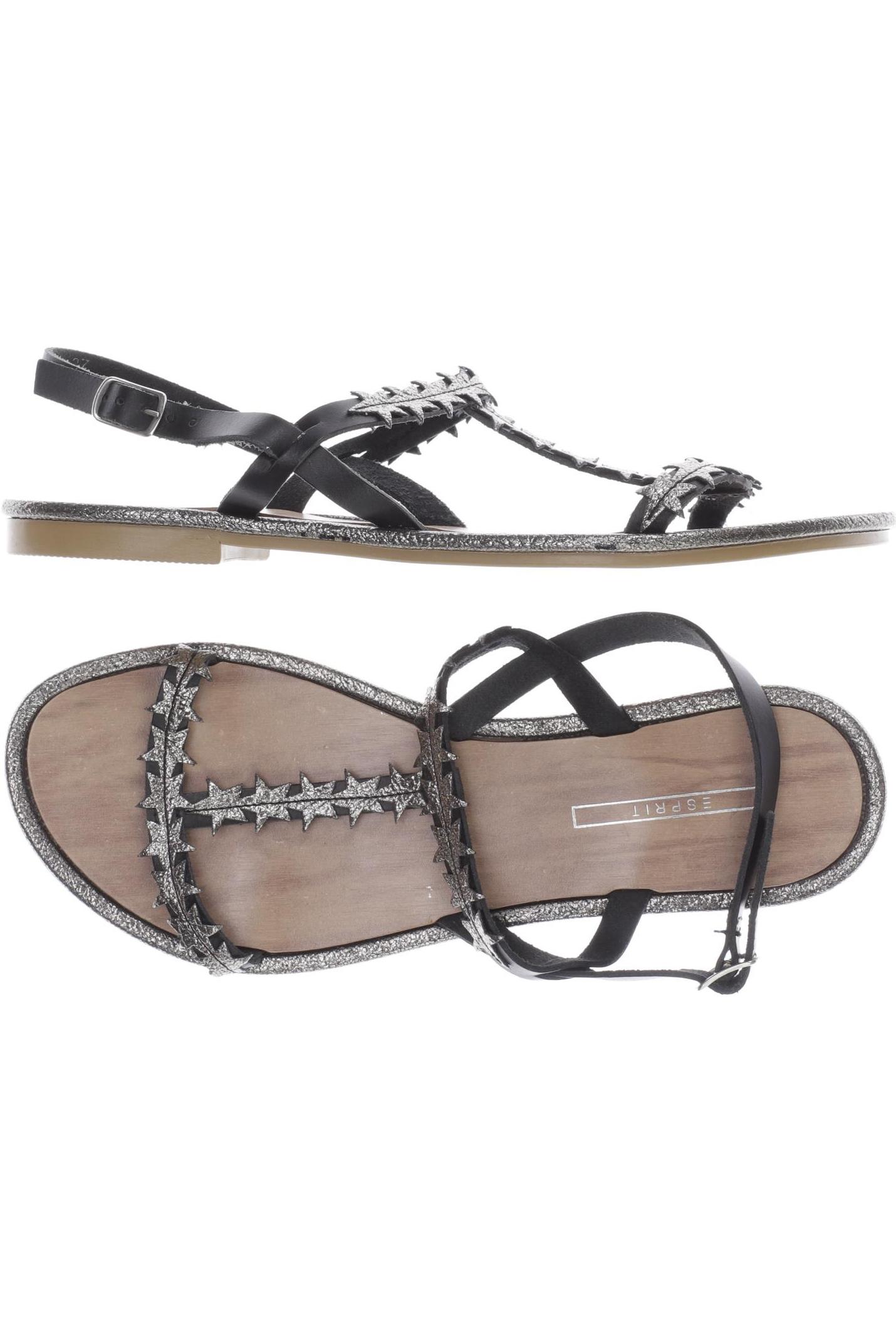 

Esprit Damen Sandale, grau, Gr. 37