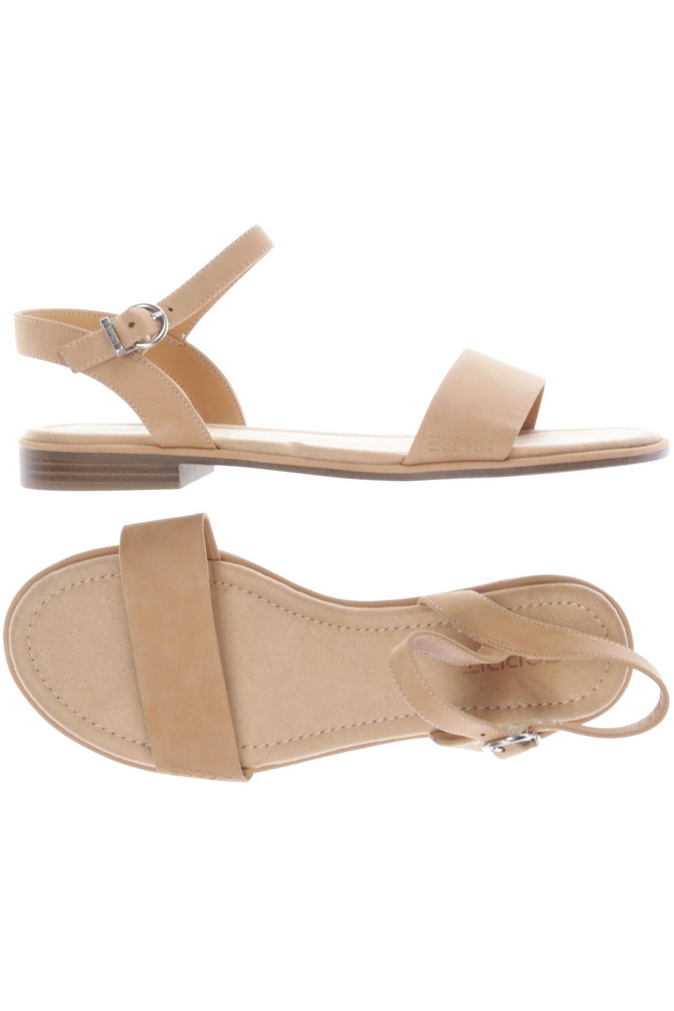 

Esprit Damen Sandale, beige, Gr. 39