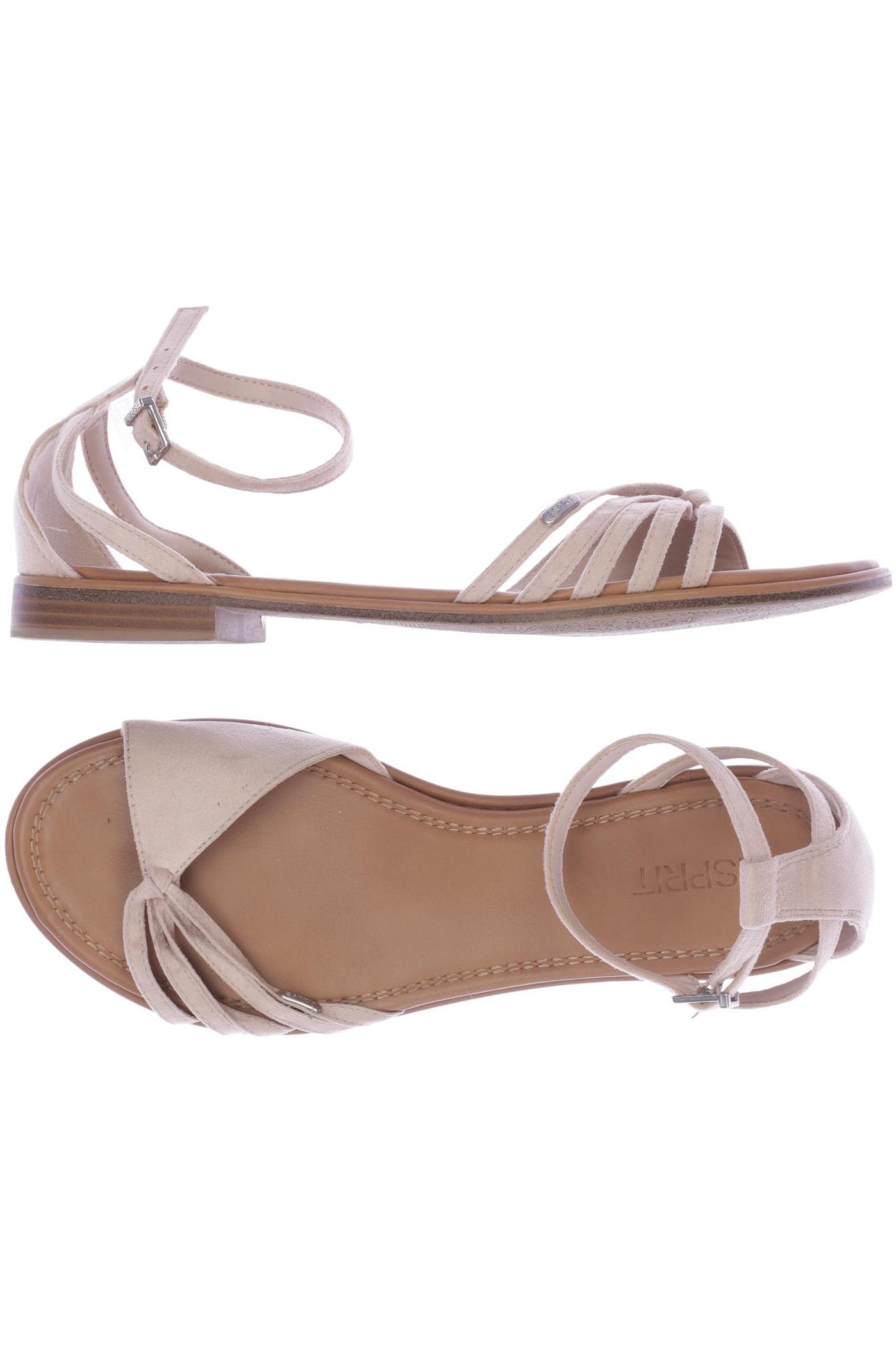

Esprit Damen Sandale, beige, Gr. 41
