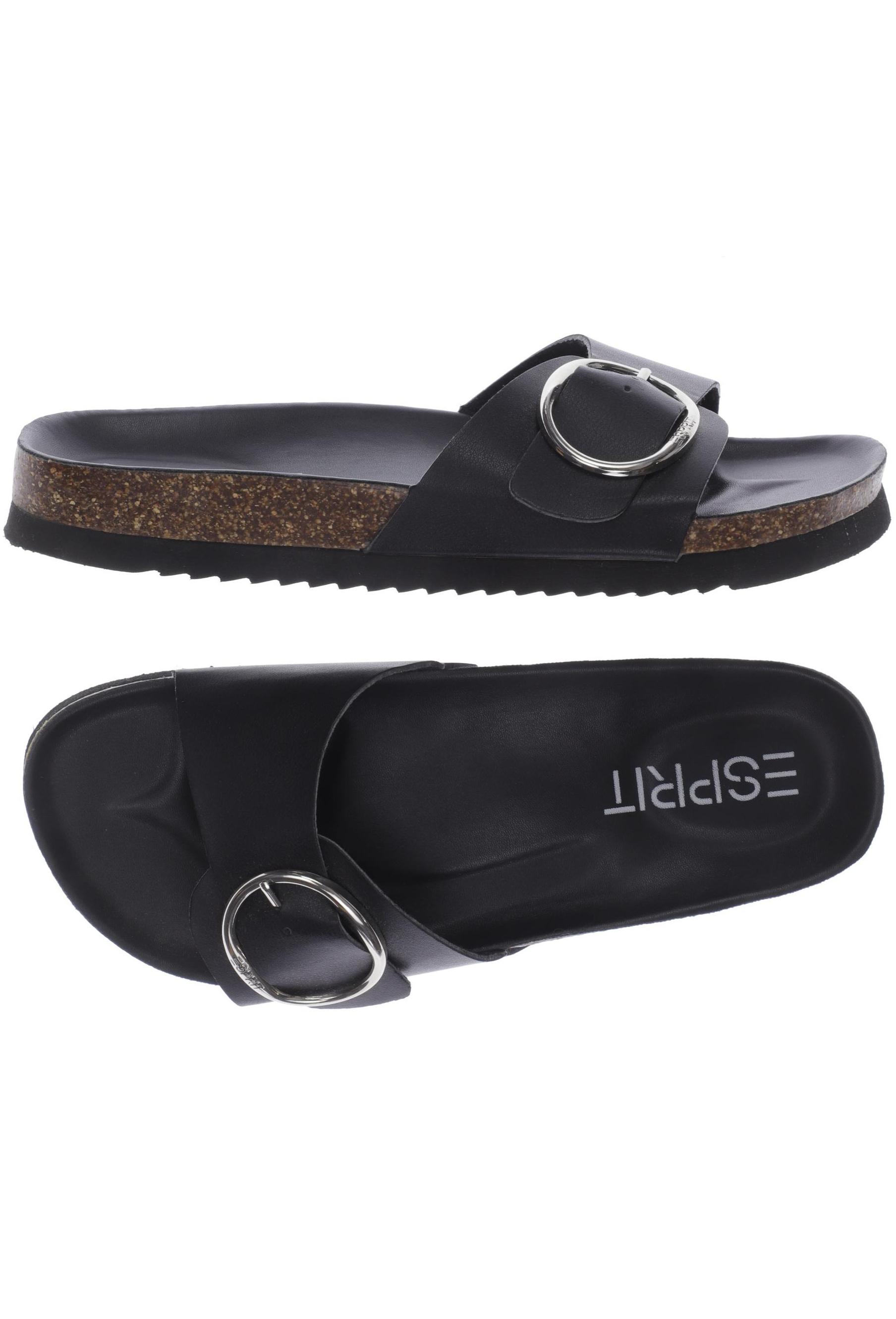 

Esprit Damen Sandale, schwarz, Gr. 42