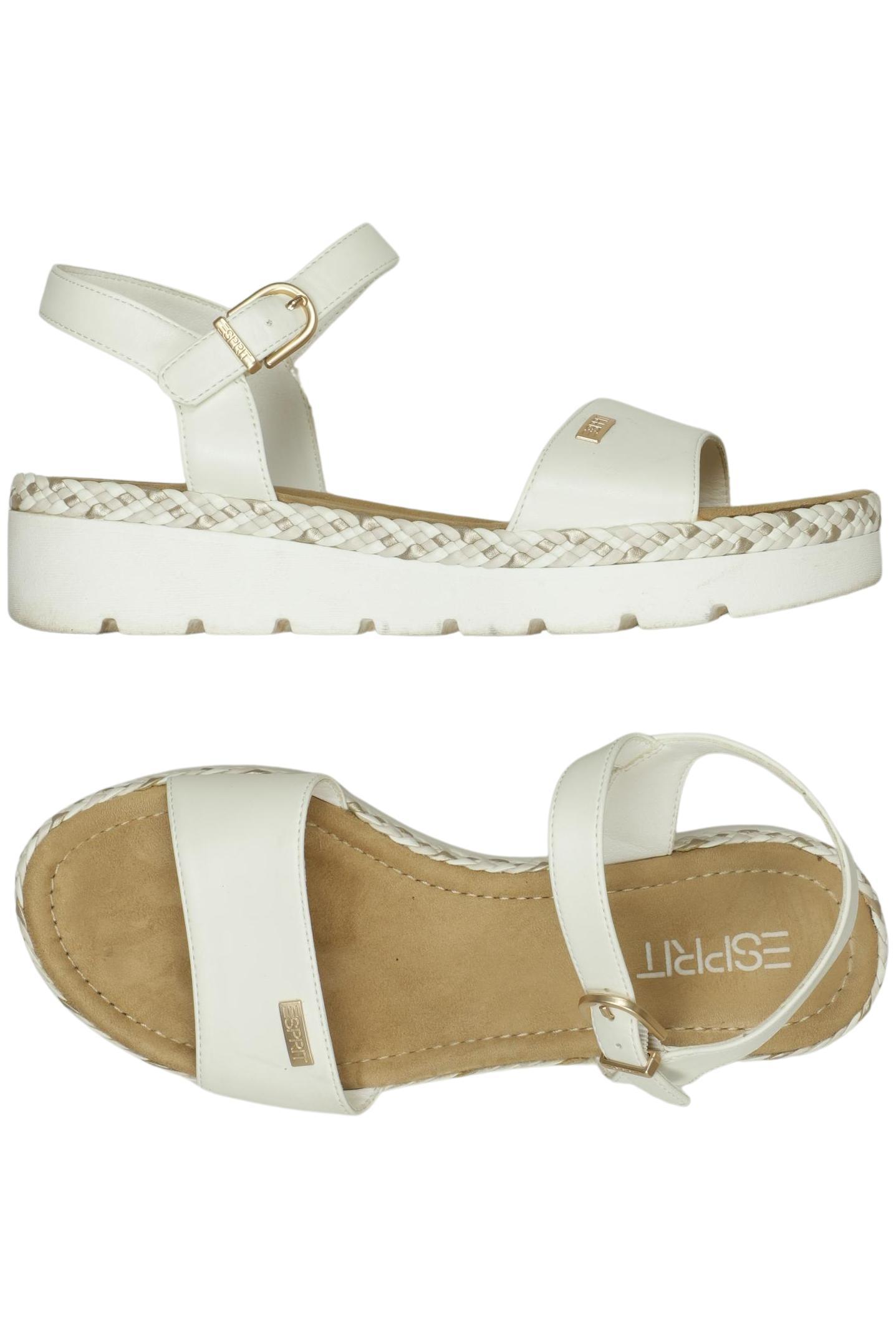 

Esprit Damen Sandale, weiß, Gr. 39