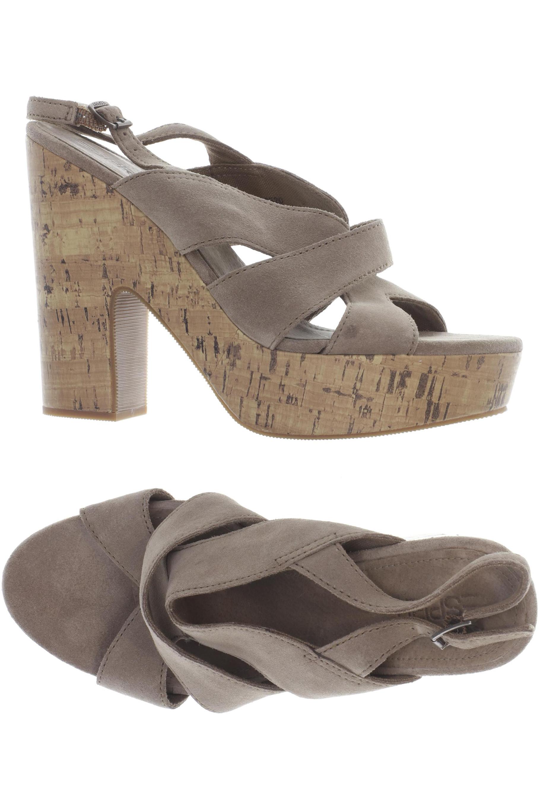 

Esprit Damen Sandale, beige, Gr. 38