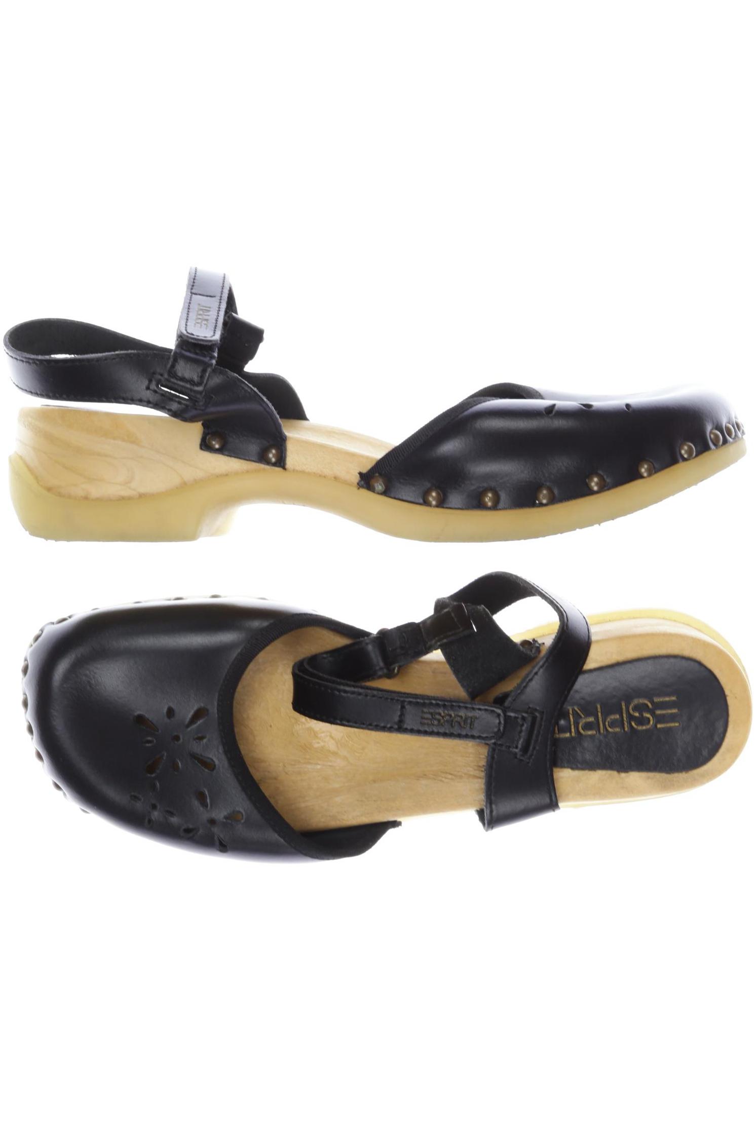 

Esprit Damen Sandale, schwarz, Gr. 42