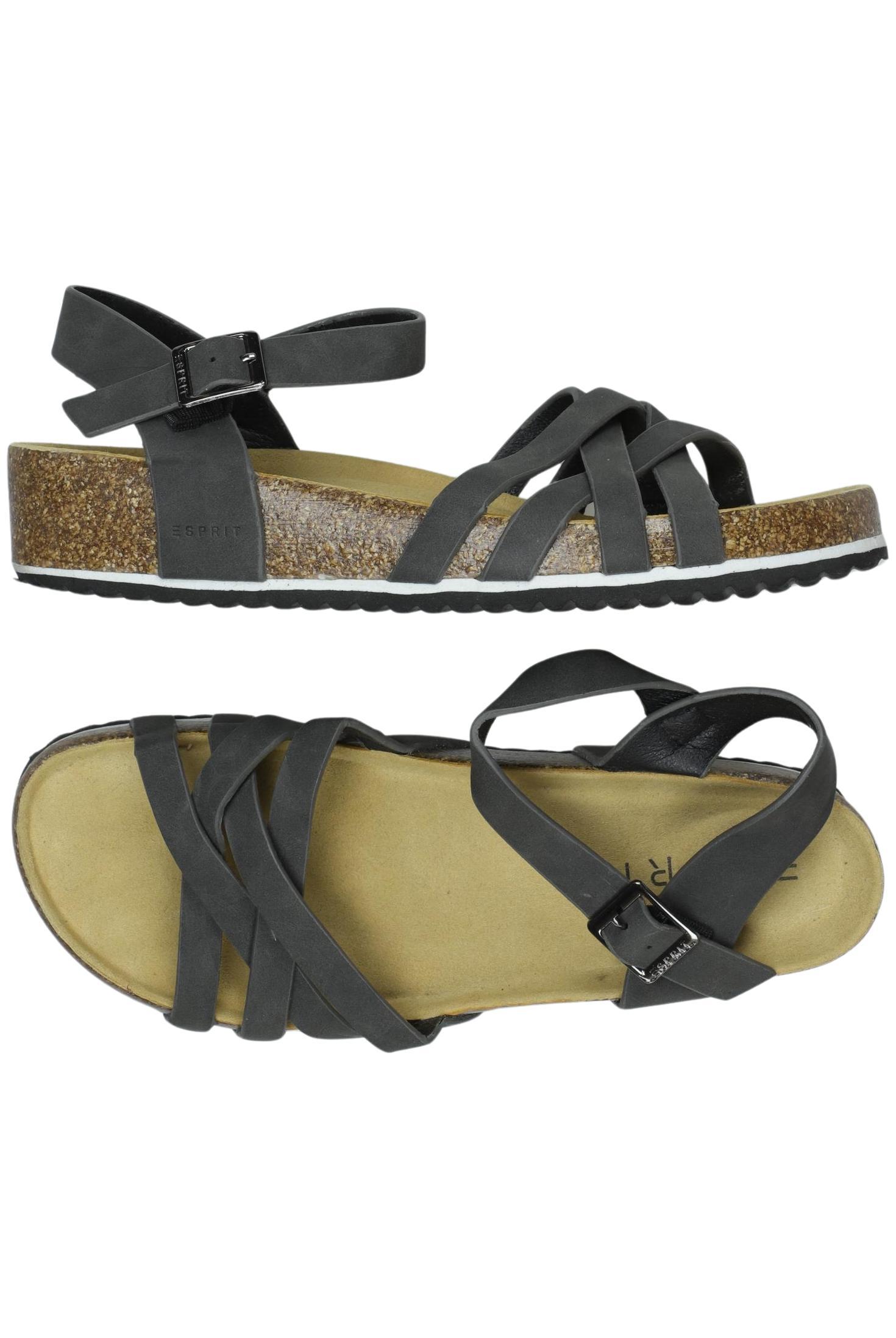 

Esprit Damen Sandale, grau, Gr. 40