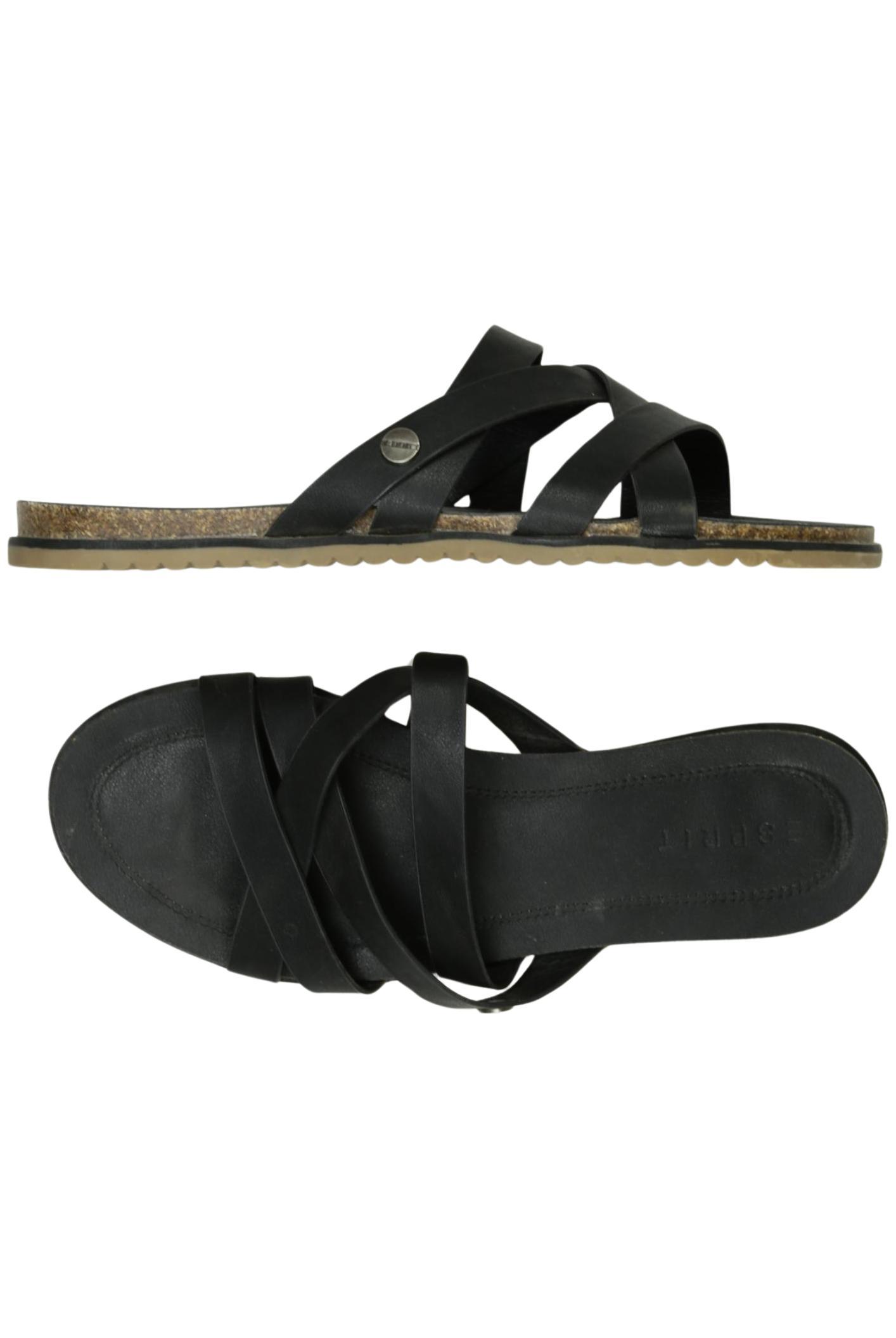 

Esprit Damen Sandale, schwarz, Gr. 40