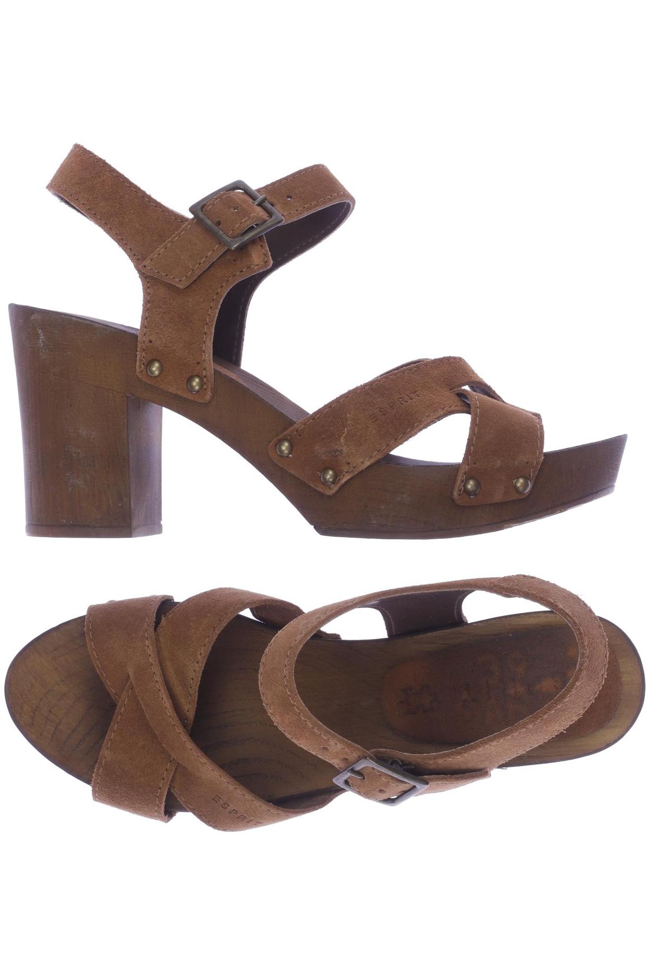 

Esprit Damen Sandale, braun, Gr. 39