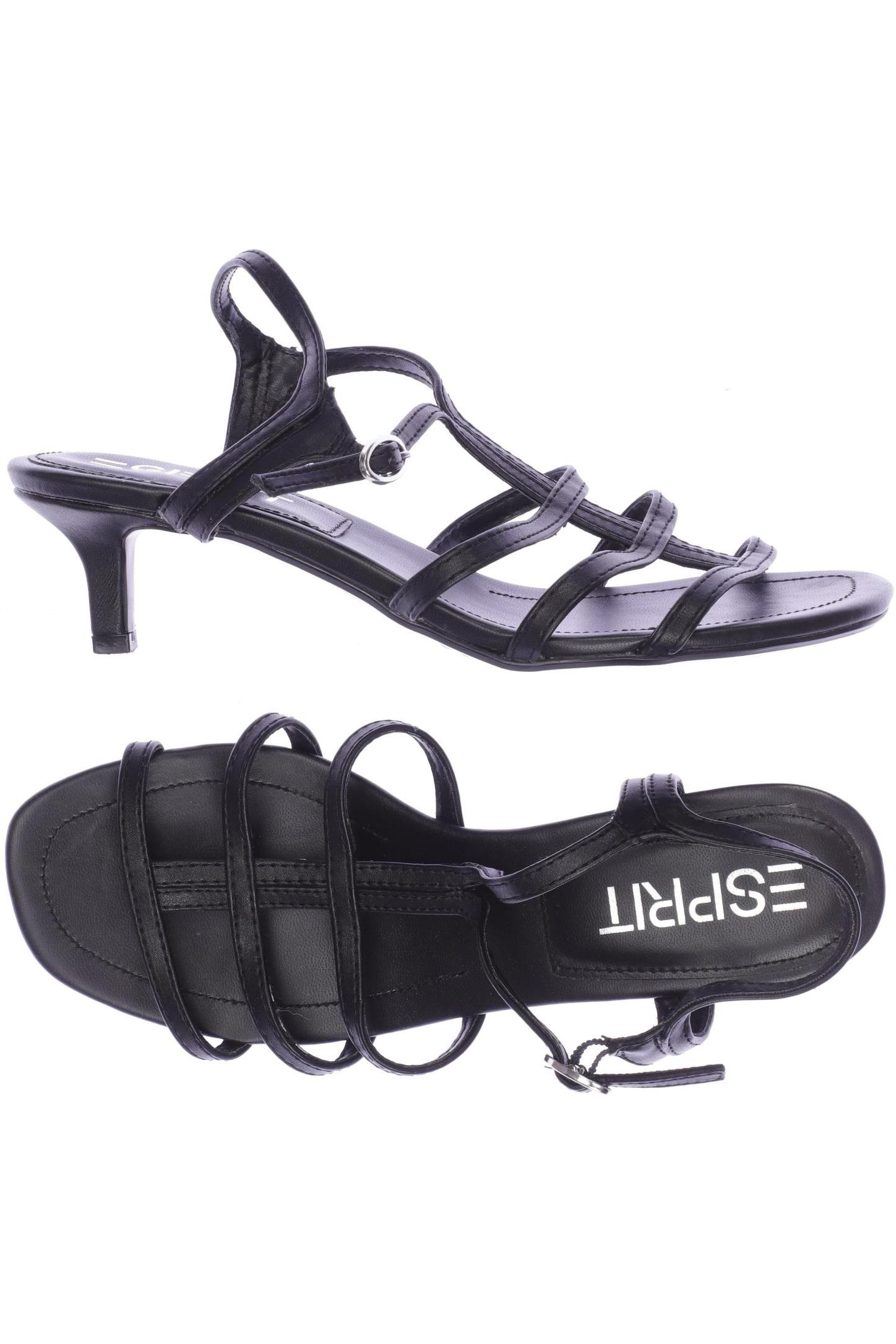

Esprit Damen Sandale, schwarz, Gr. 37