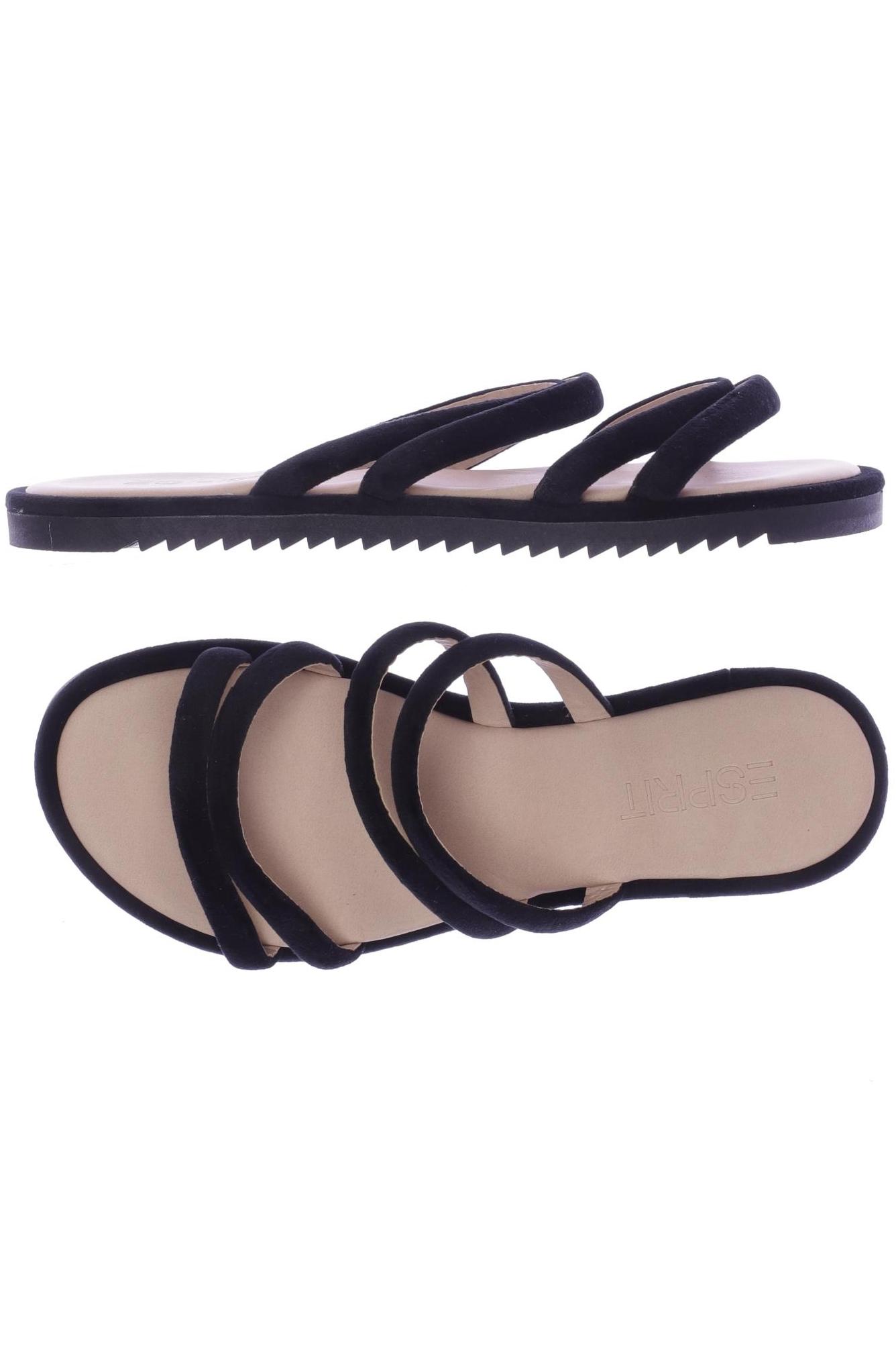 

Esprit Damen Sandale, schwarz, Gr. 37
