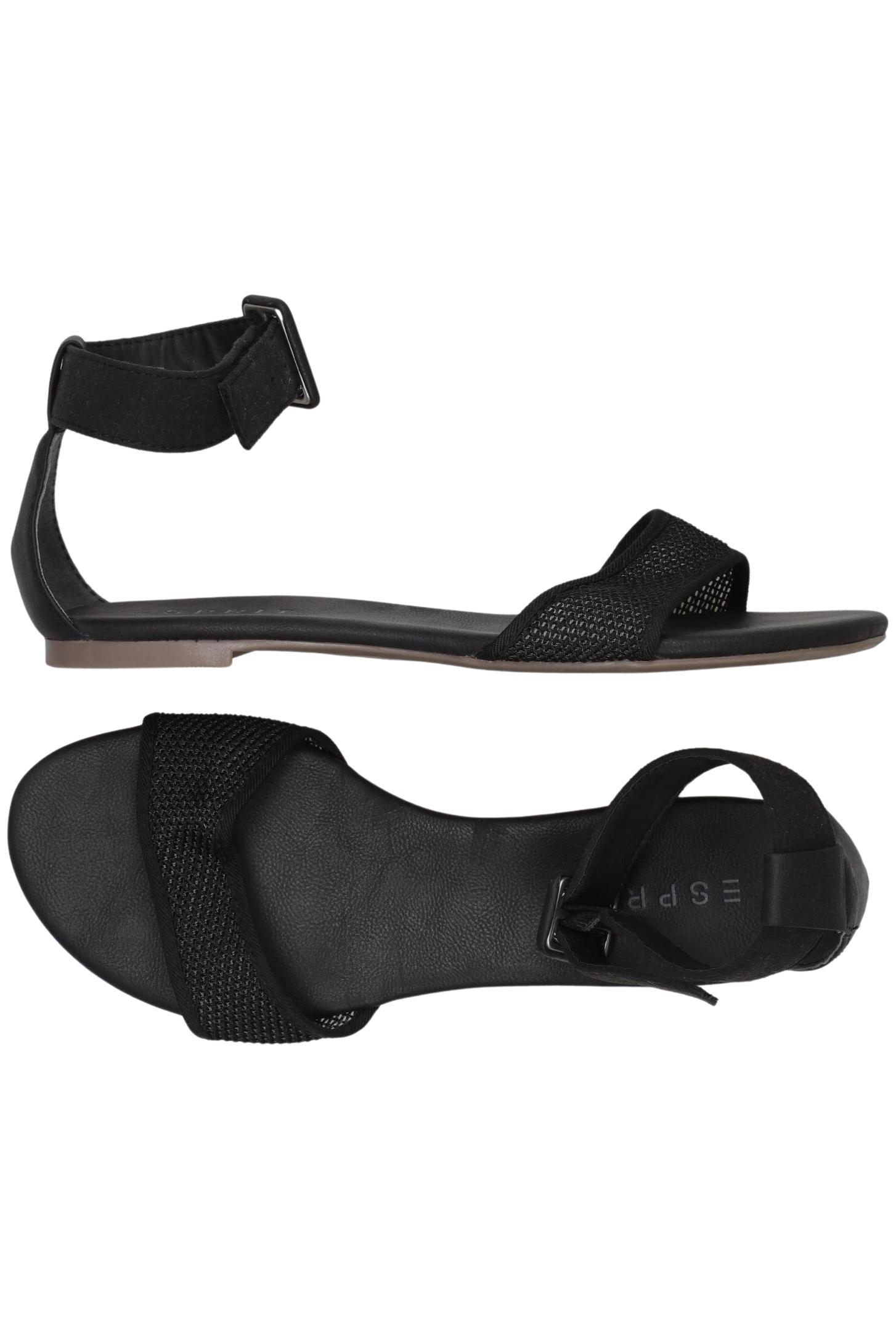 

Esprit Damen Sandale, schwarz, Gr. 38