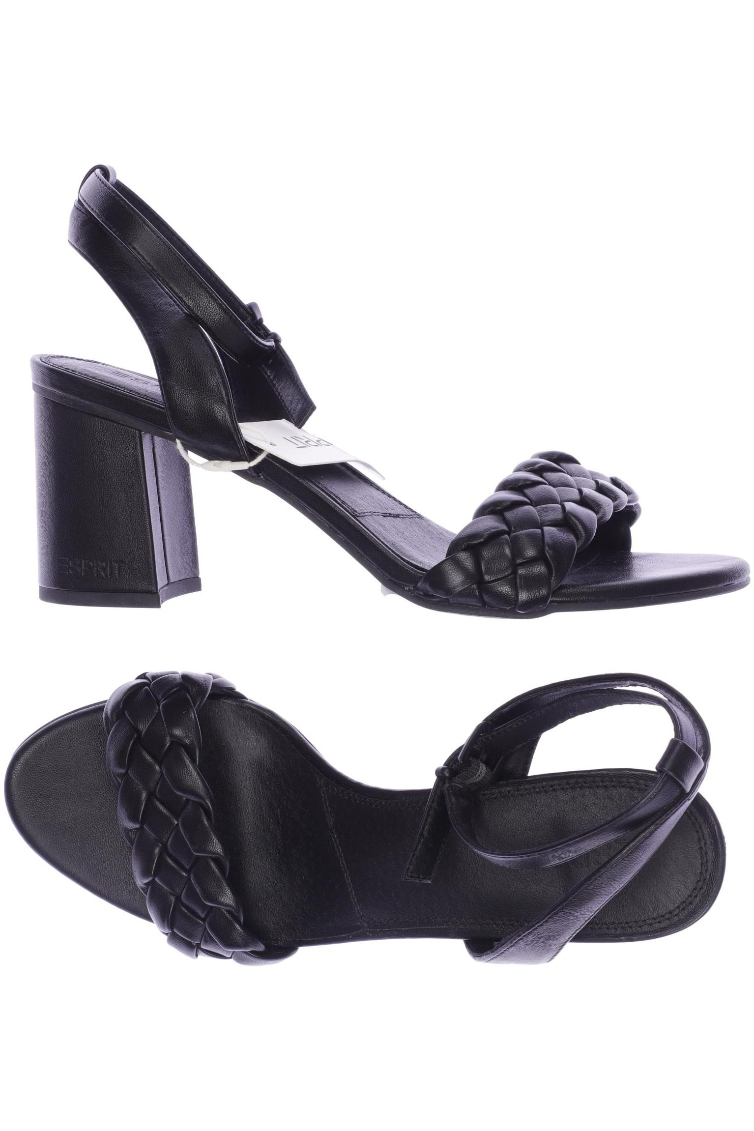 

Esprit Damen Sandale, schwarz, Gr. 41