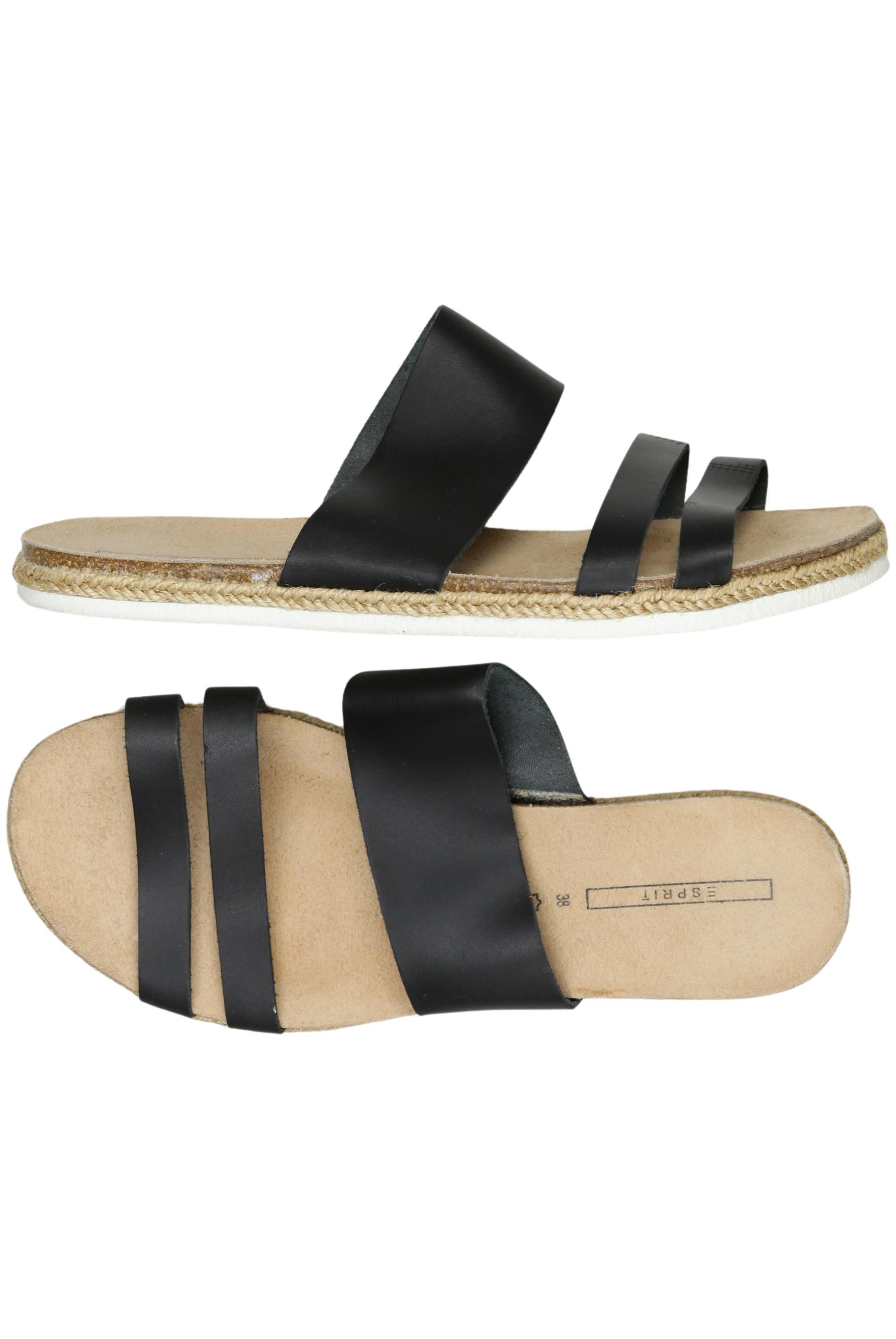 

Esprit Damen Sandale, schwarz, Gr. 38