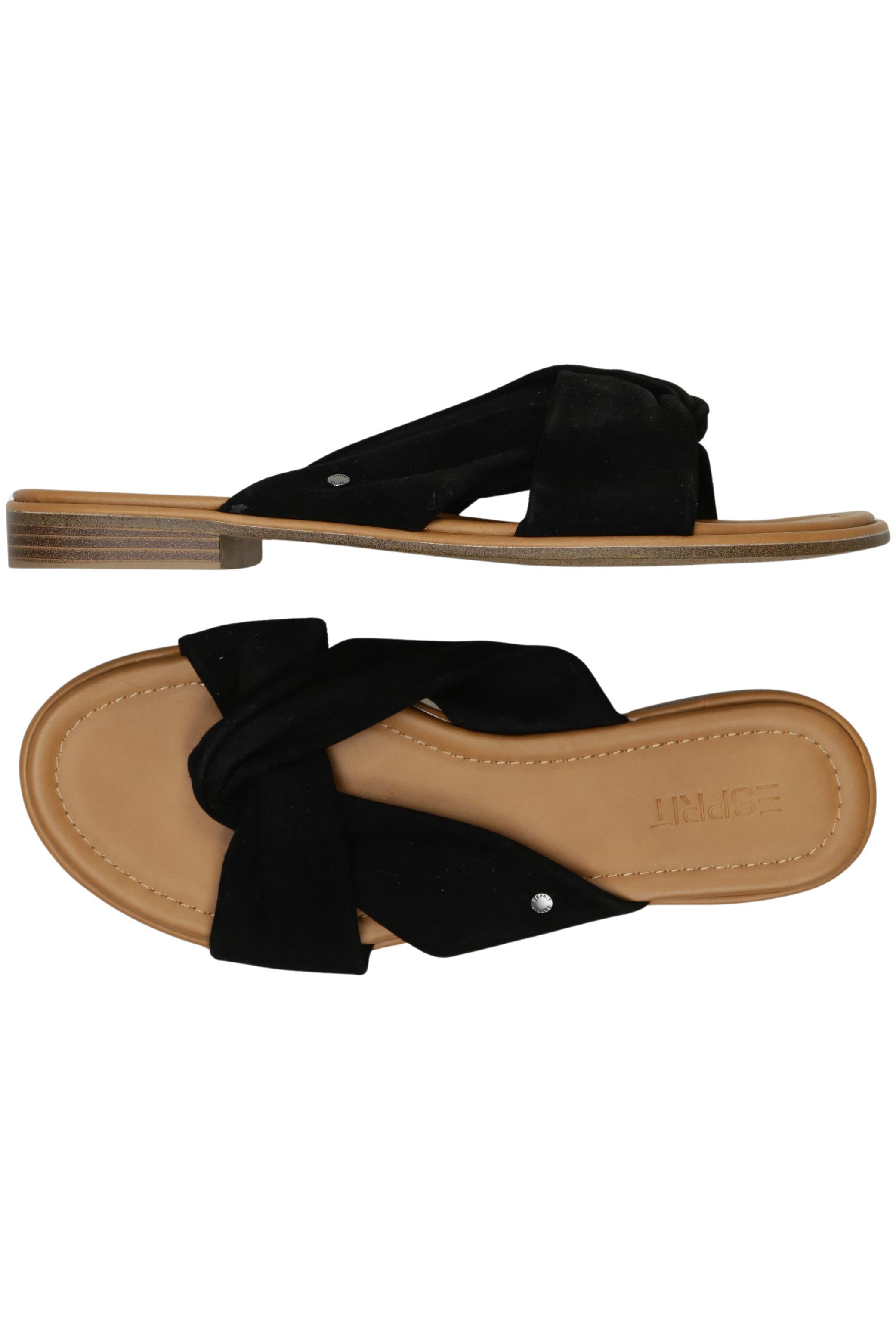 

Esprit Damen Sandale, schwarz, Gr. 40
