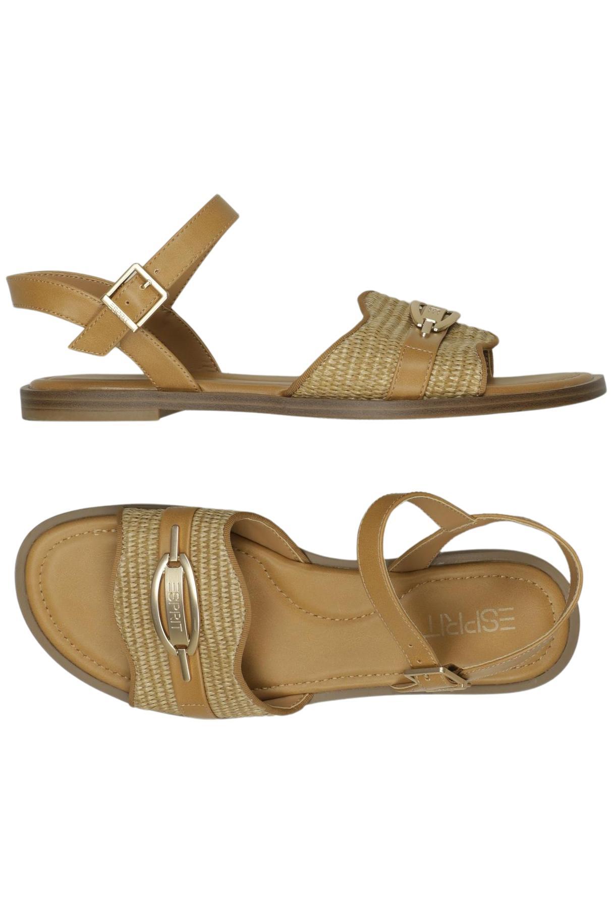 

Esprit Damen Sandale, beige, Gr. 40