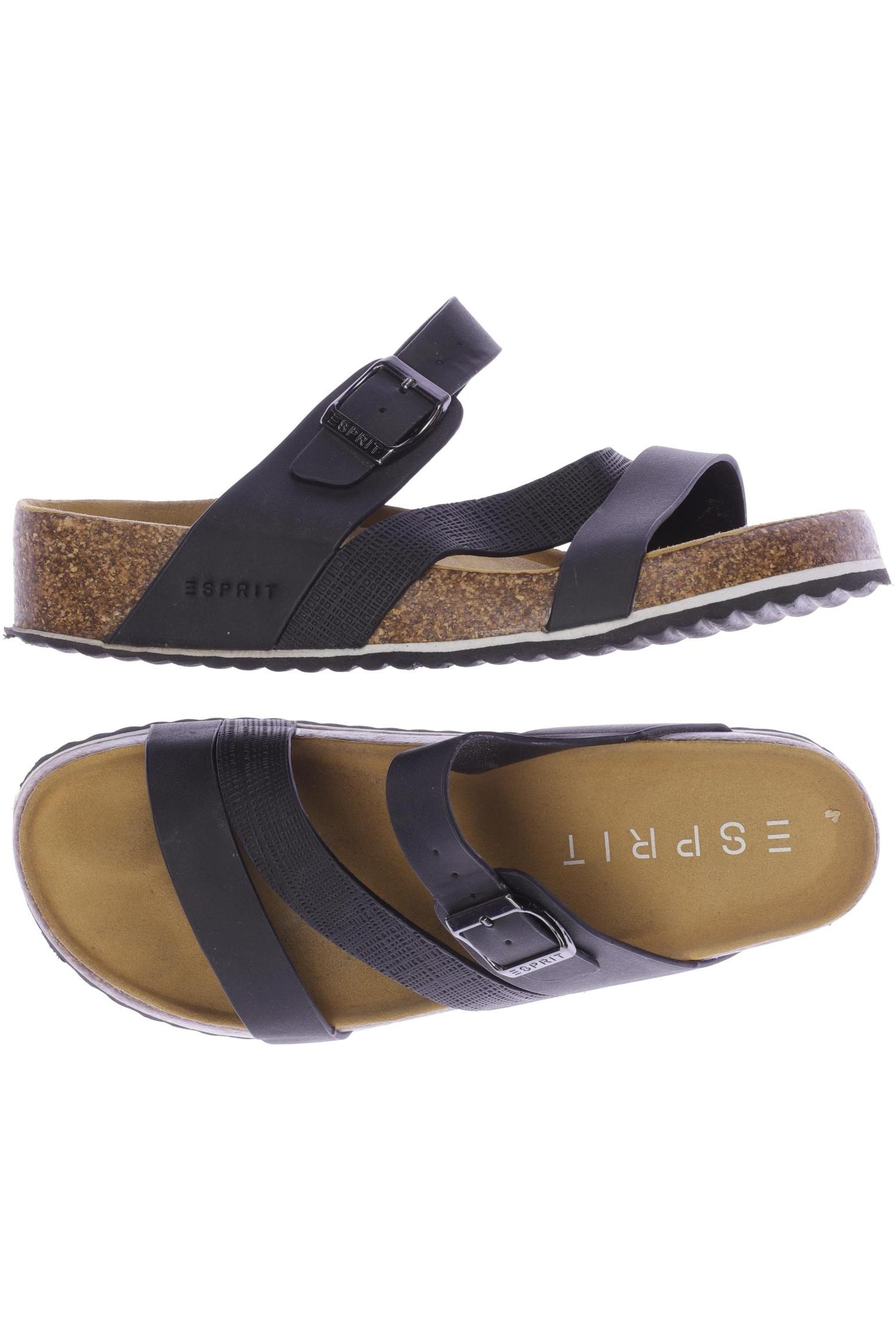 

Esprit Damen Sandale, schwarz