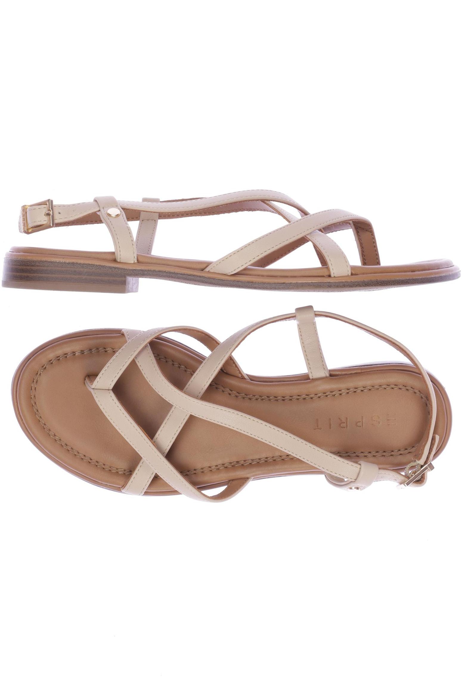 

Esprit Damen Sandale, beige, Gr. 37