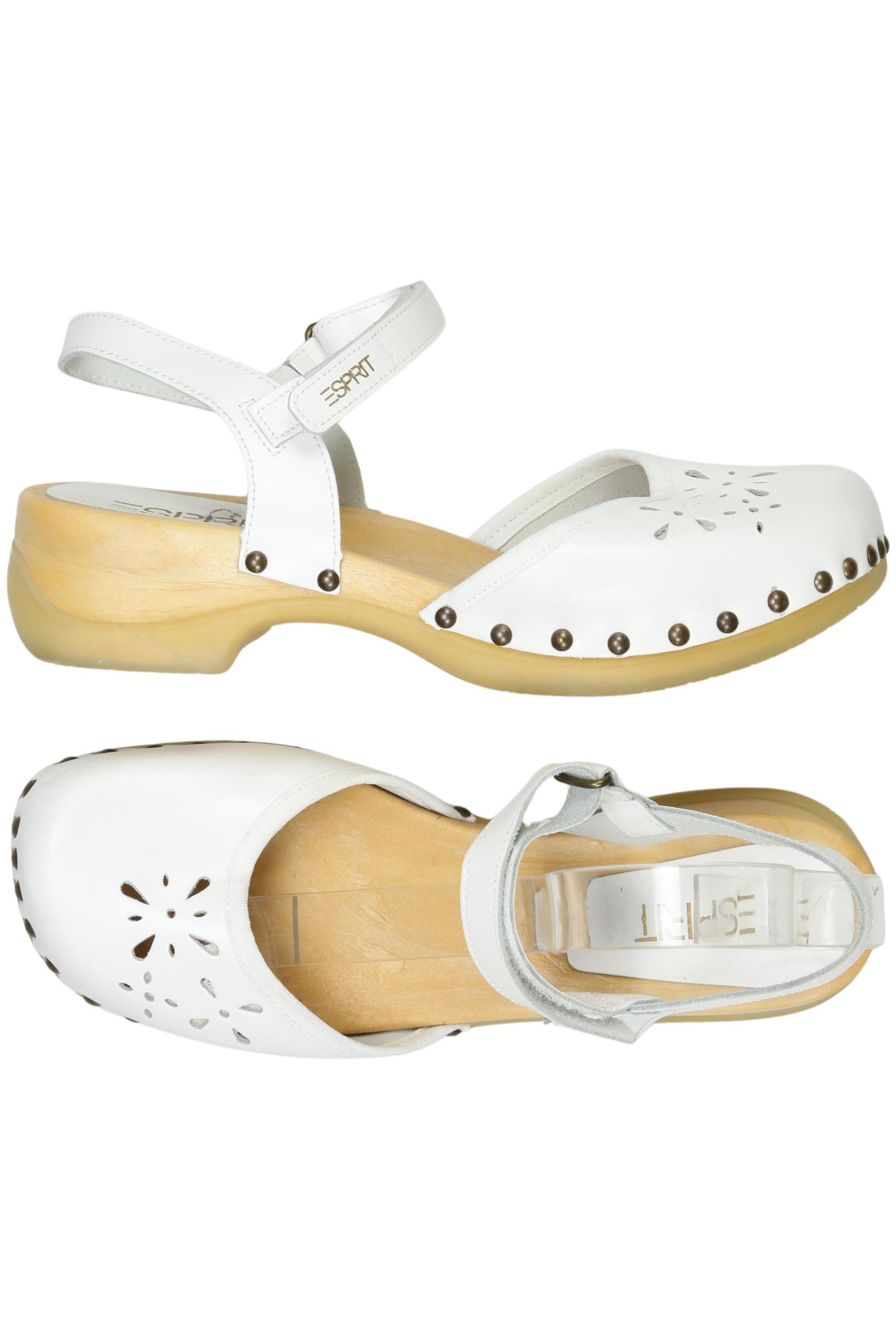 

Esprit Damen Sandale, weiß, Gr. 40