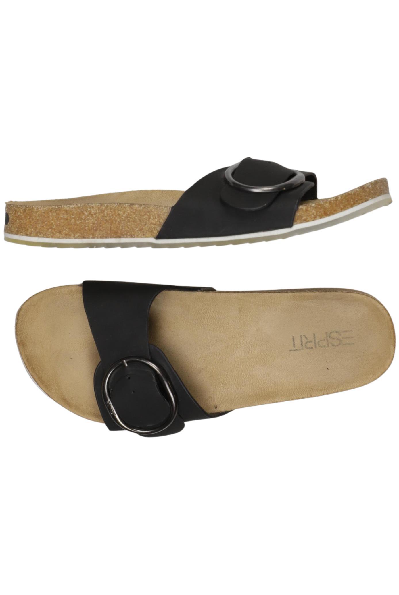 

Esprit Damen Sandale, schwarz, Gr. 39