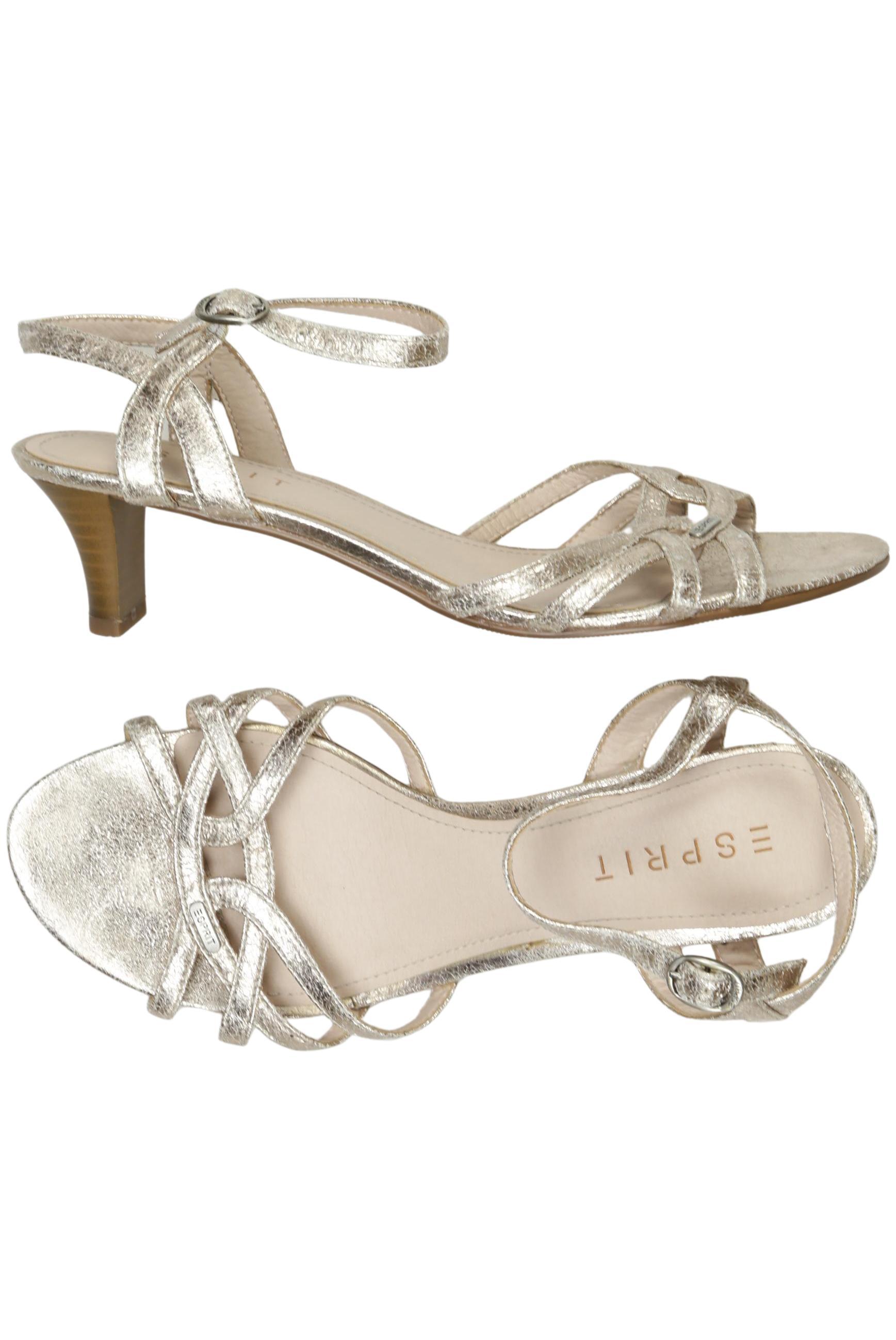 

Esprit Damen Sandale, gold, Gr. 37