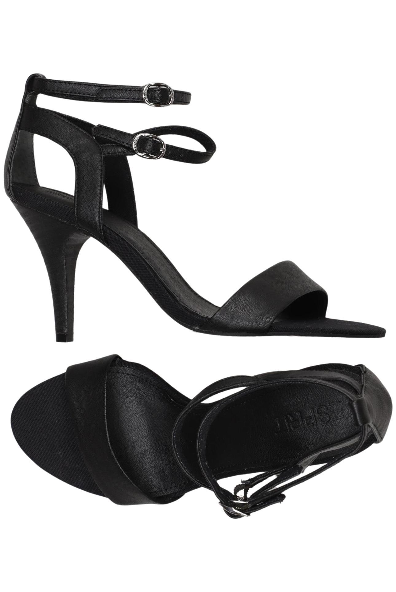 

Esprit Damen Sandale, schwarz, Gr. 37