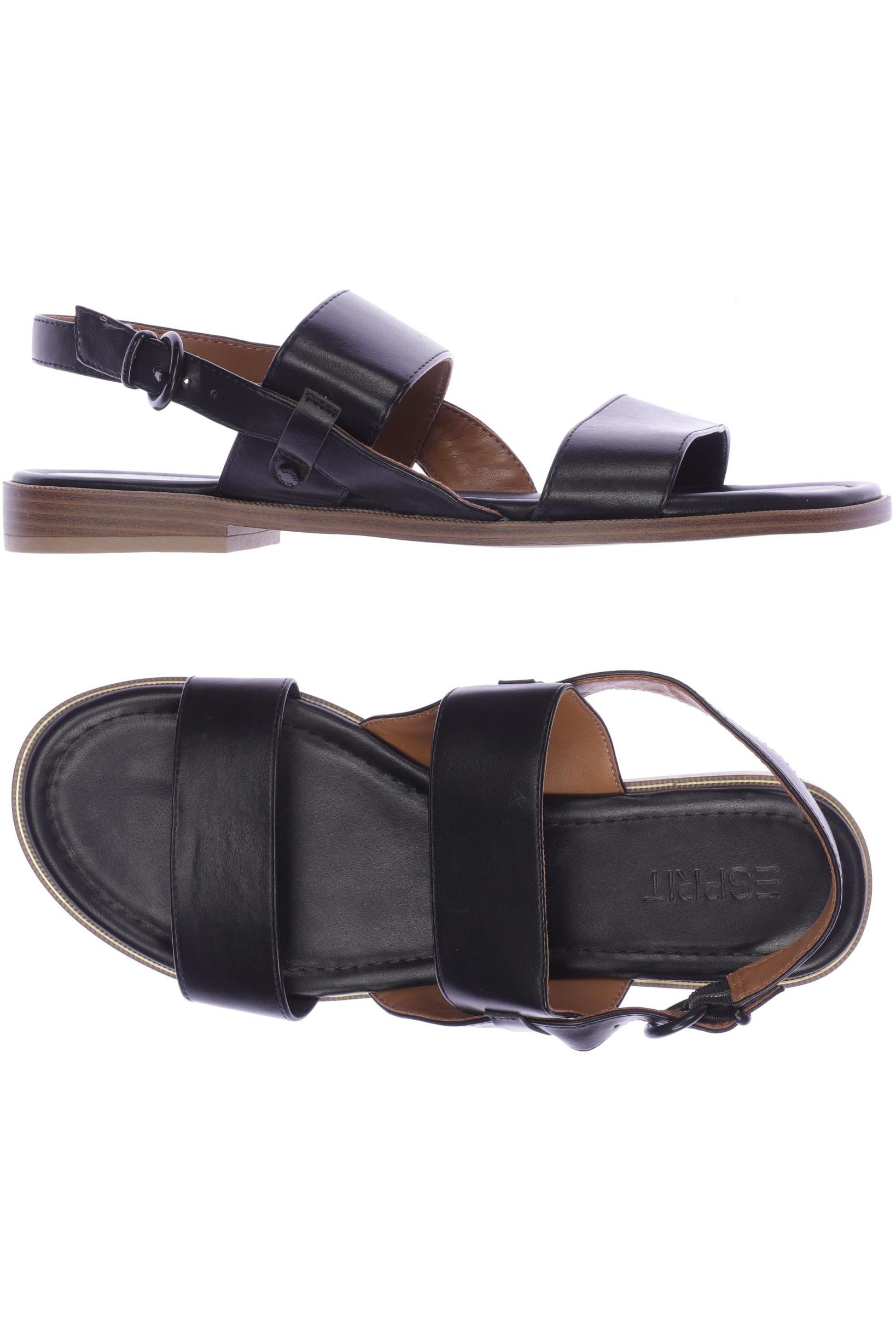 

Esprit Damen Sandale, schwarz, Gr. 40