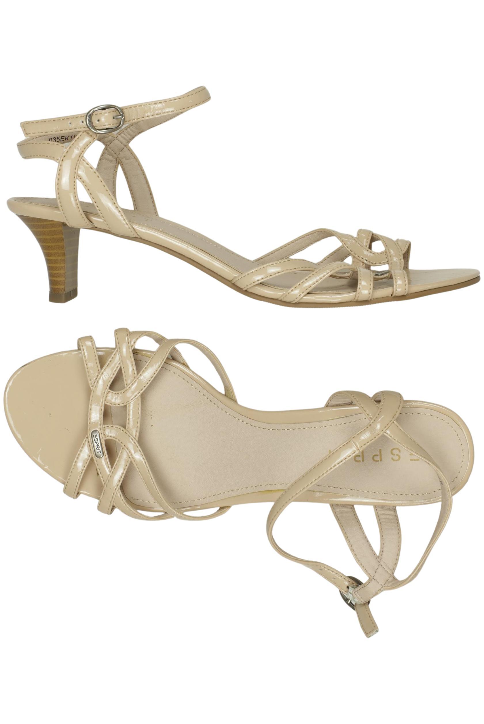 

Esprit Damen Sandale, beige, Gr. 39