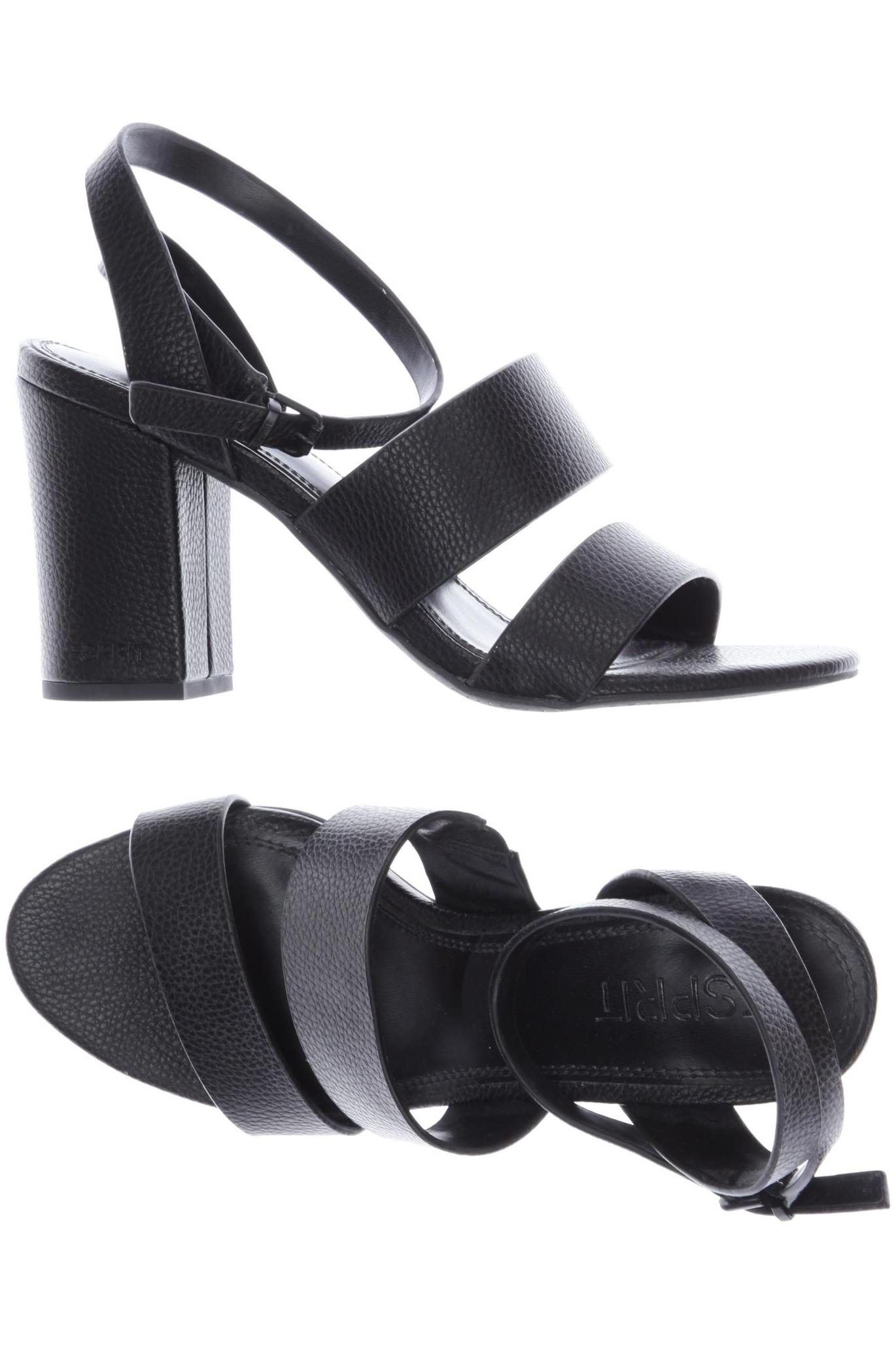 

Esprit Damen Sandale, schwarz, Gr. 37