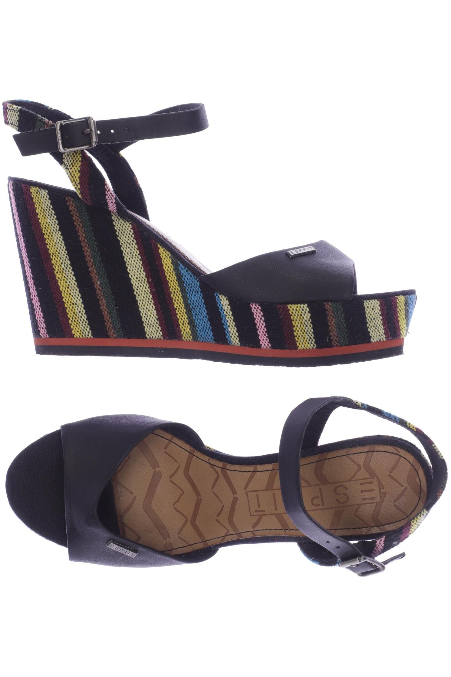 

Esprit Damen Sandale, schwarz, Gr. 37