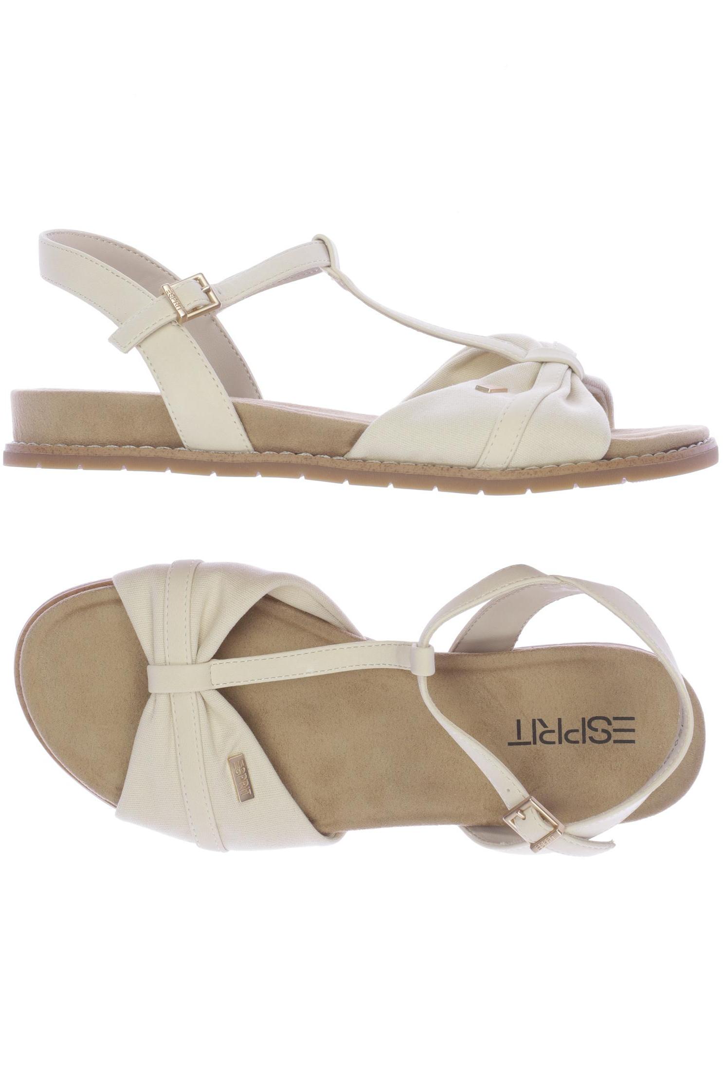 

Esprit Damen Sandale, beige, Gr. 38