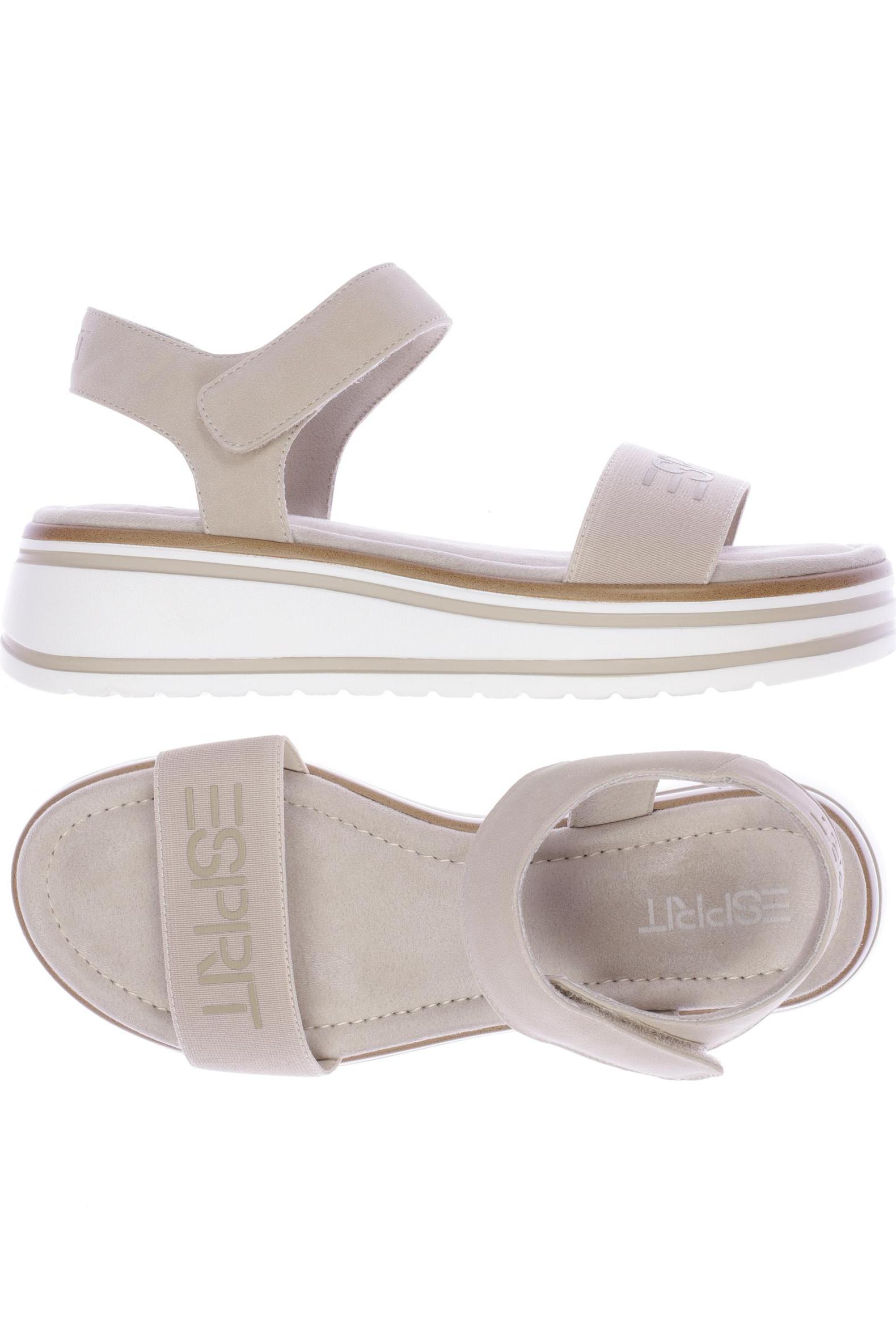 

Esprit Damen Sandale, beige, Gr. 39