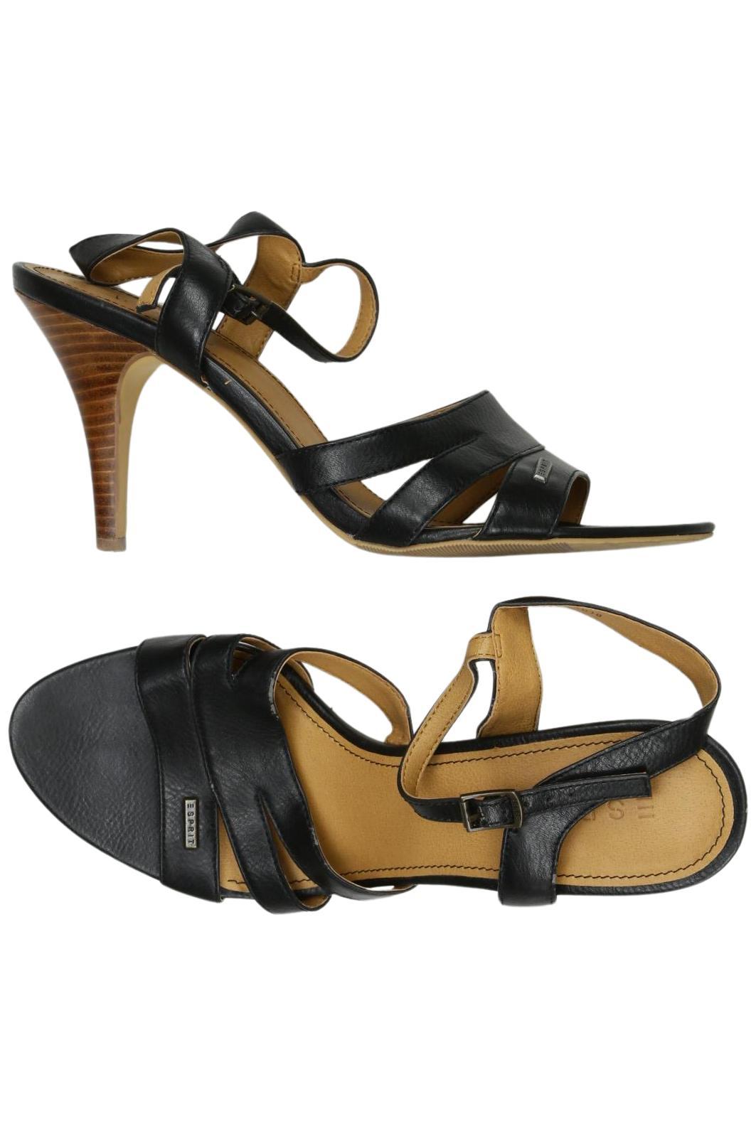 

Esprit Damen Sandale, schwarz, Gr. 41