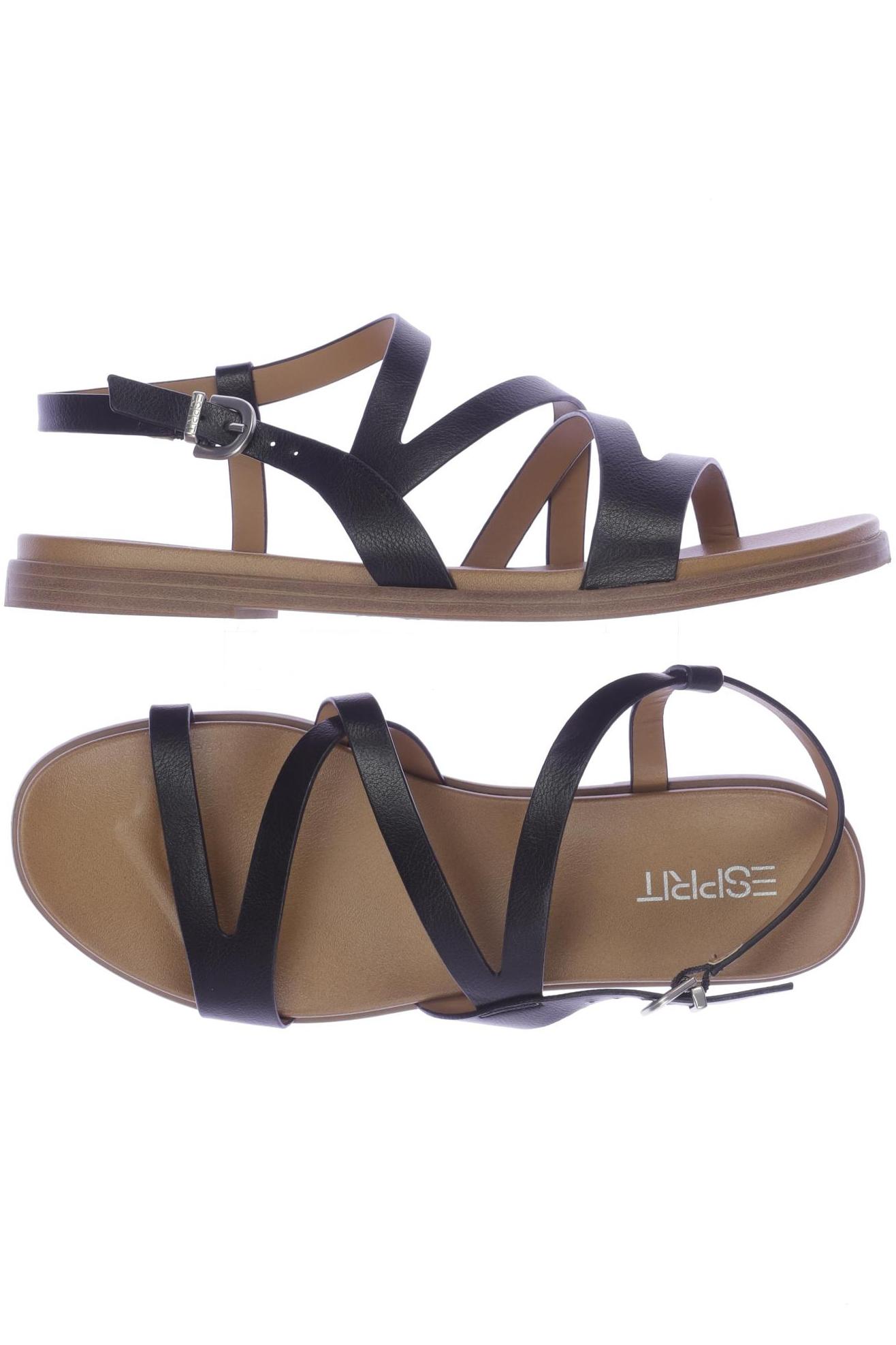 

Esprit Damen Sandale, schwarz, Gr. 41